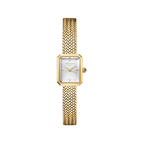 Montre analogique Mini Octagon en acier inoxydable Montre analogique Mini Octagon en acier inoxydable