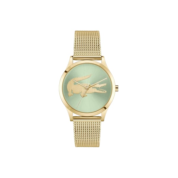 Montre quartz Crocodelle en acier inoxydable Montre quartz Crocodelle en acier inoxydable