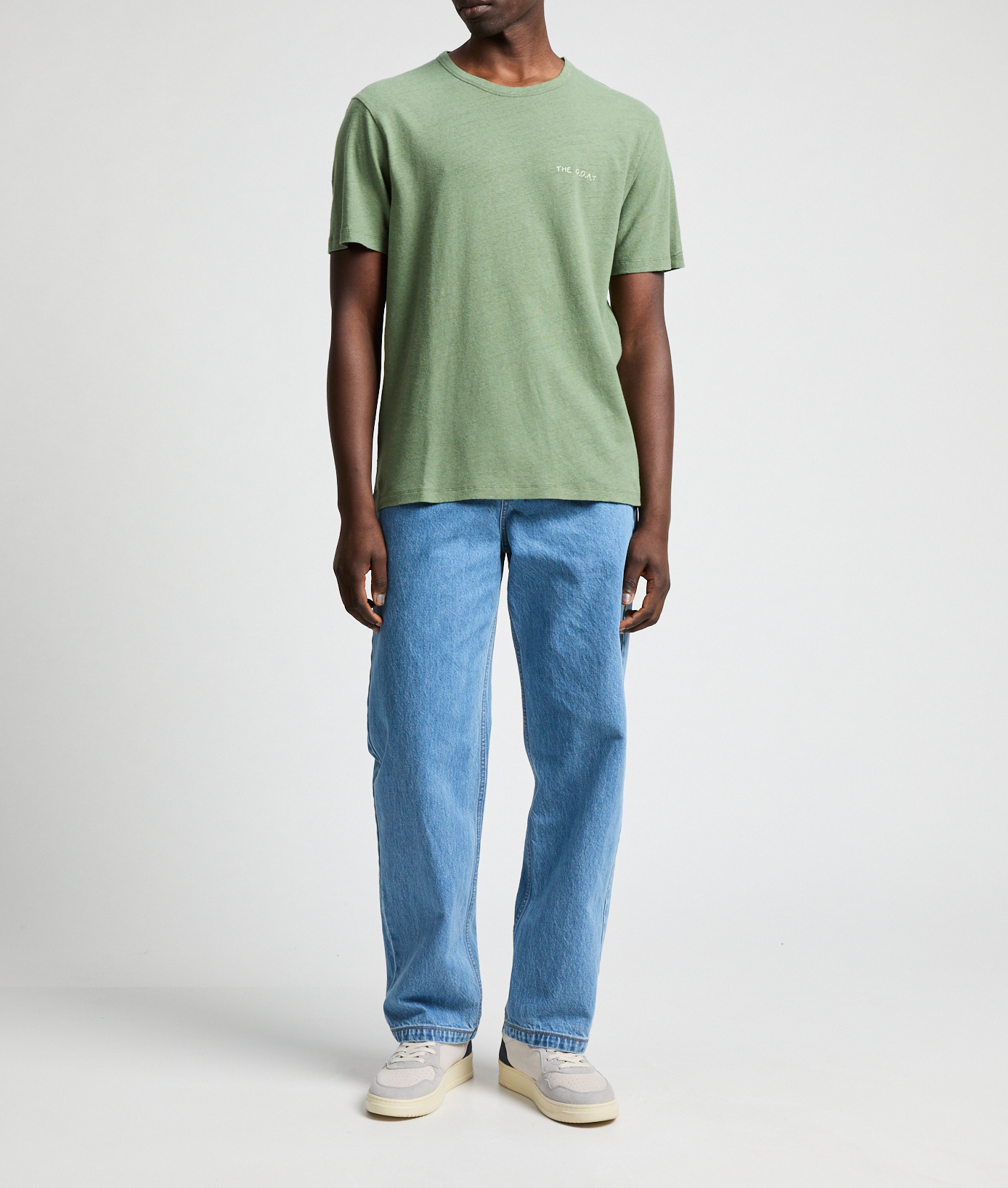 T-shirt Villiers The Goat MAISON LABICHE Vert