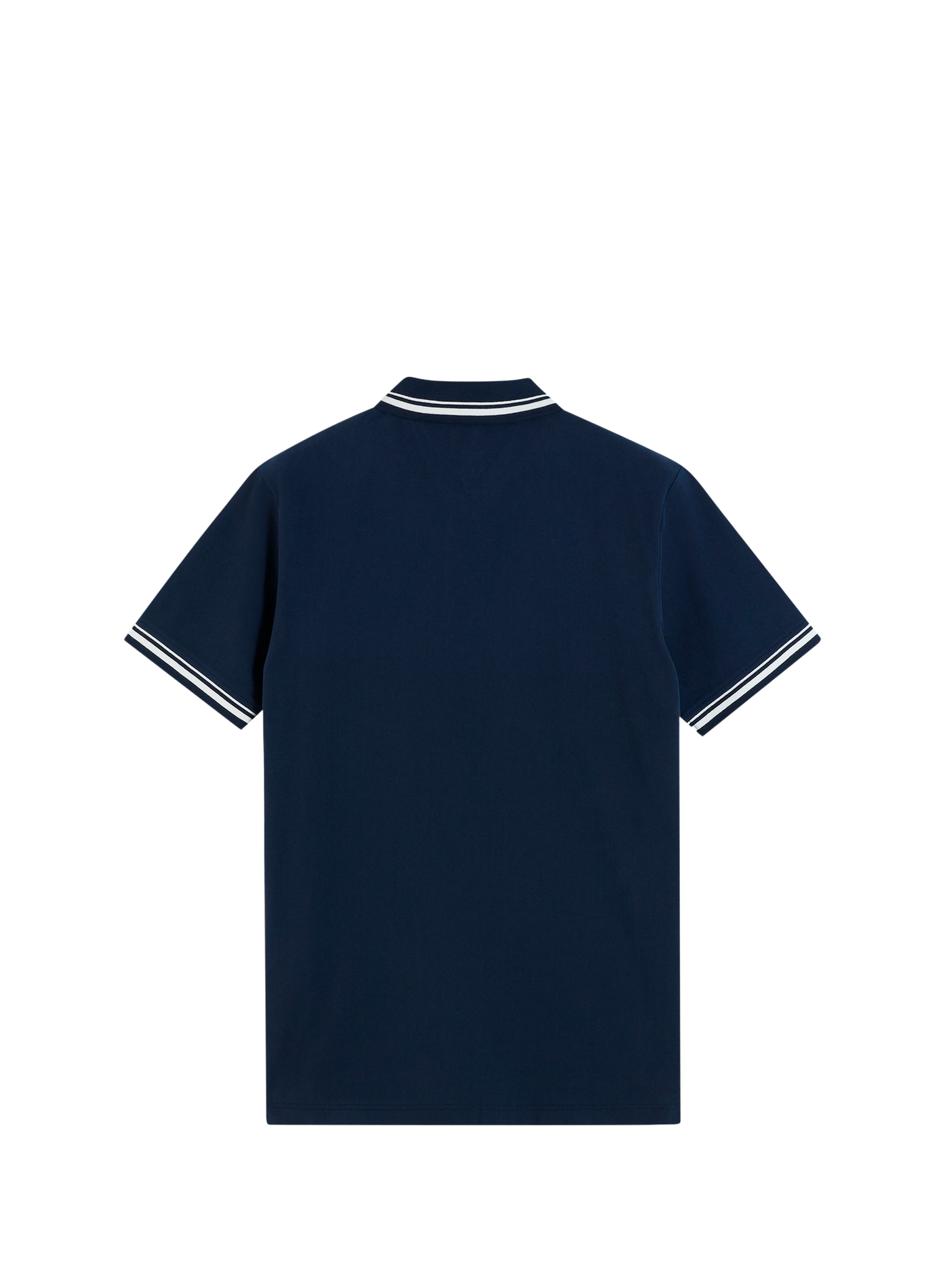 Polo droit manches courtes en coton | Bleu TOMMY HILFIGER Homme
