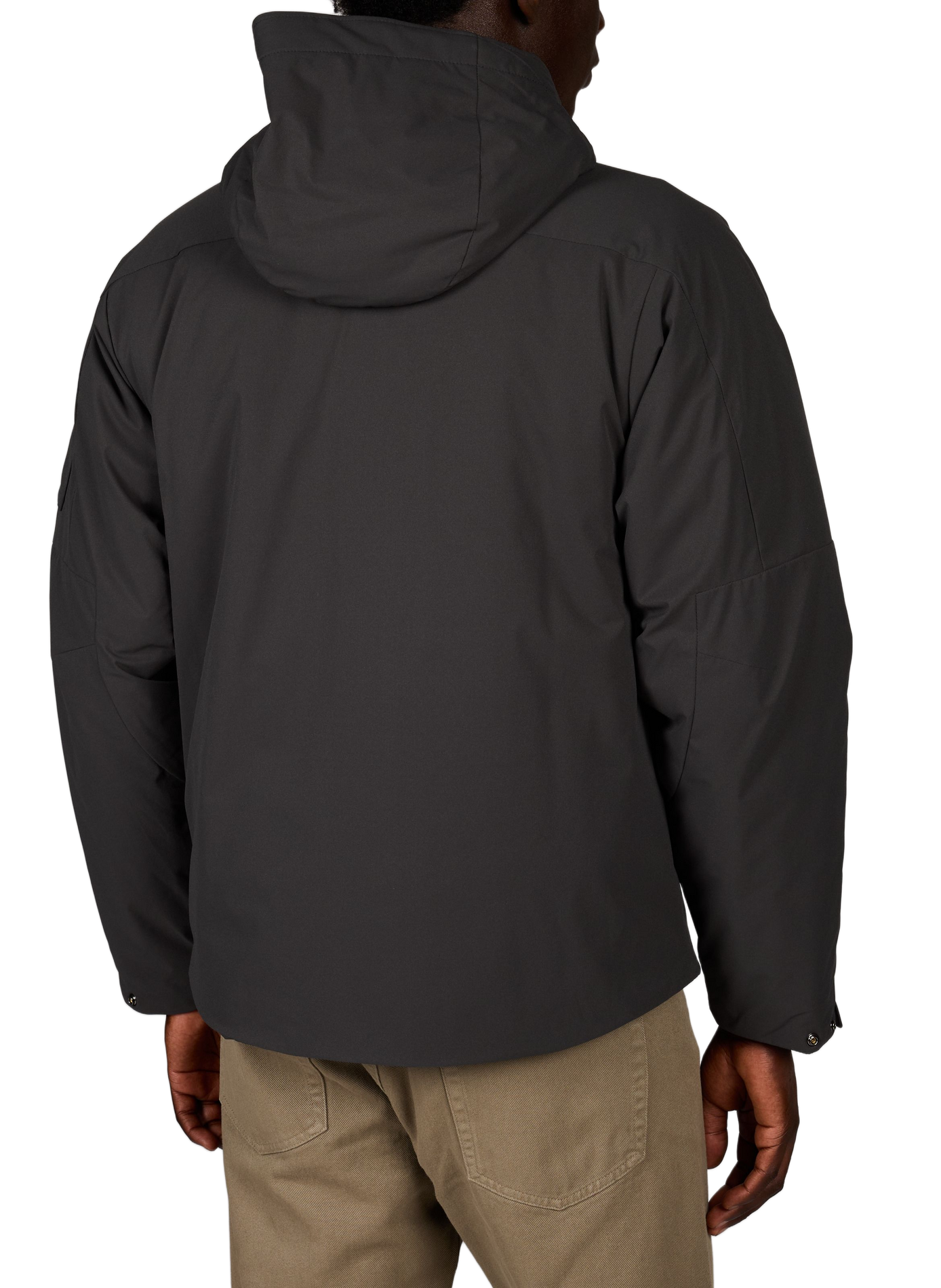 Blouson droit à capuche  CP COMPANY Gris