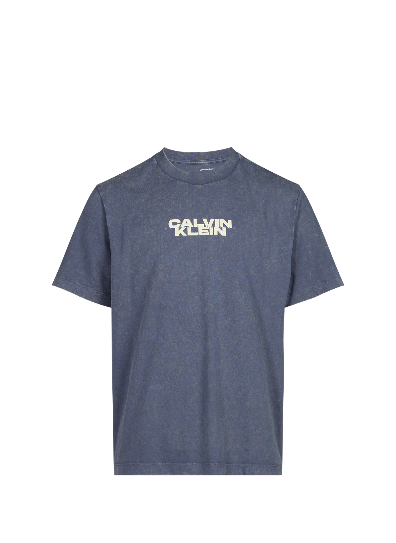 Tee-shirt oversize en coton CALVIN KLEIN Bleu