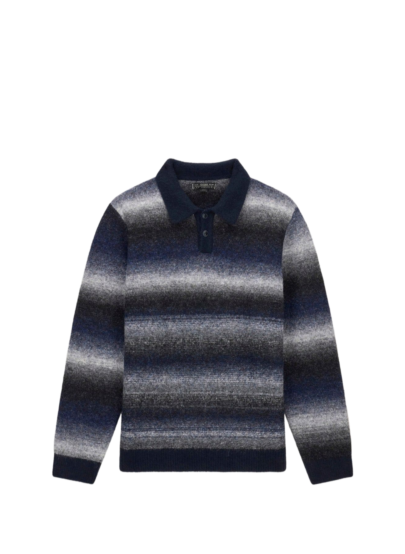 Gerader Pullover mit Polokragen GUESS Blau