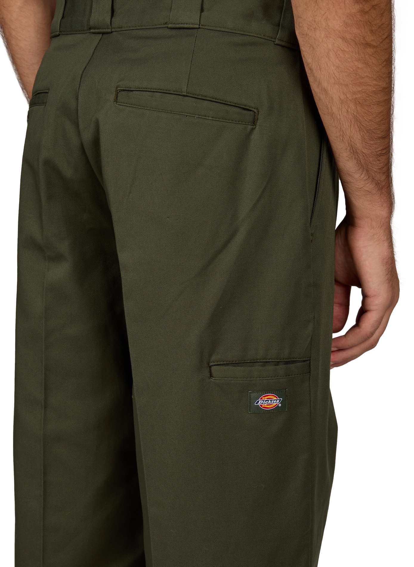 Pantalon large en coton DICKIES Vert