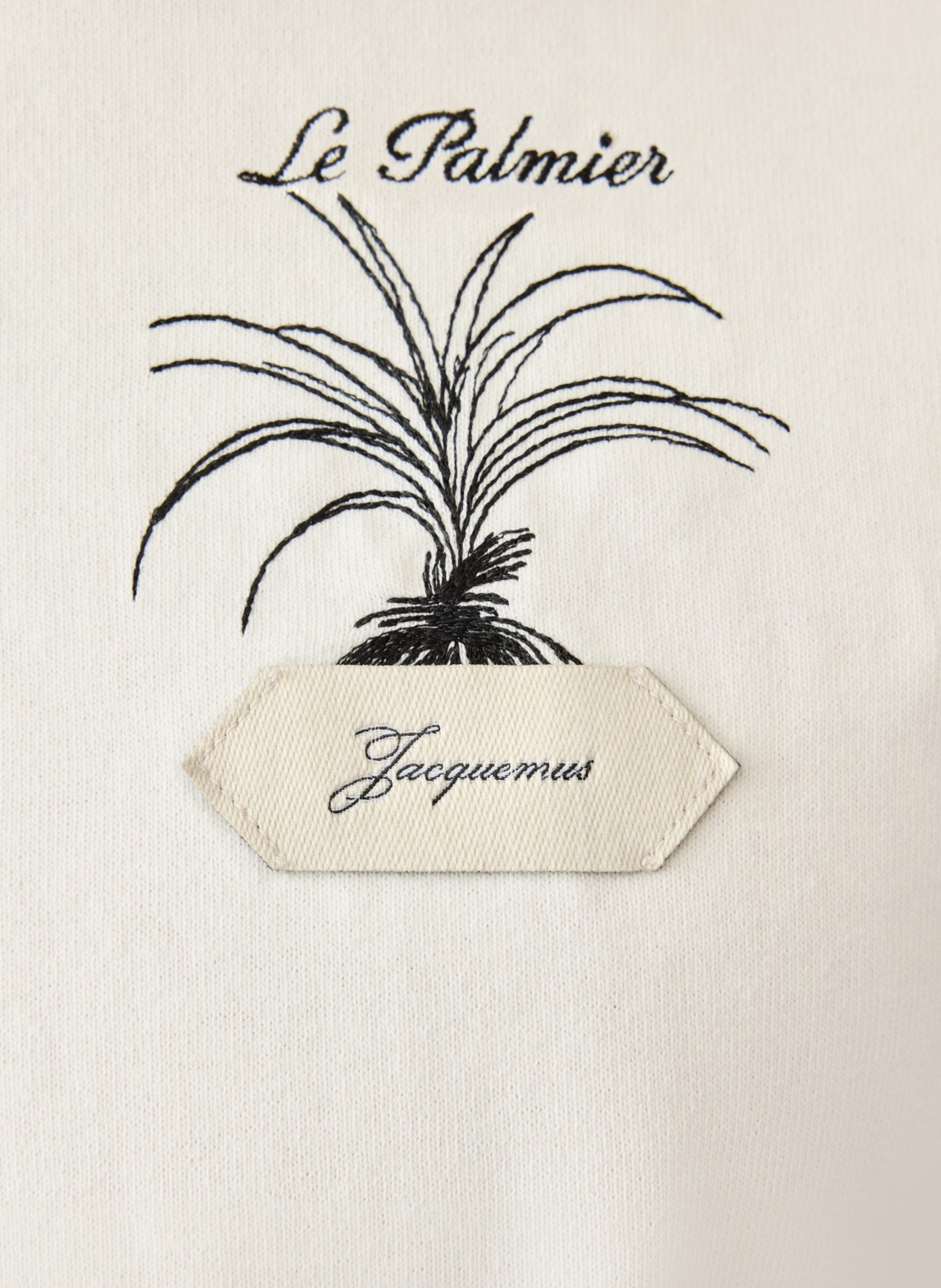 Le t-shirt Palmier en coton JACQUEMUS Multicolore