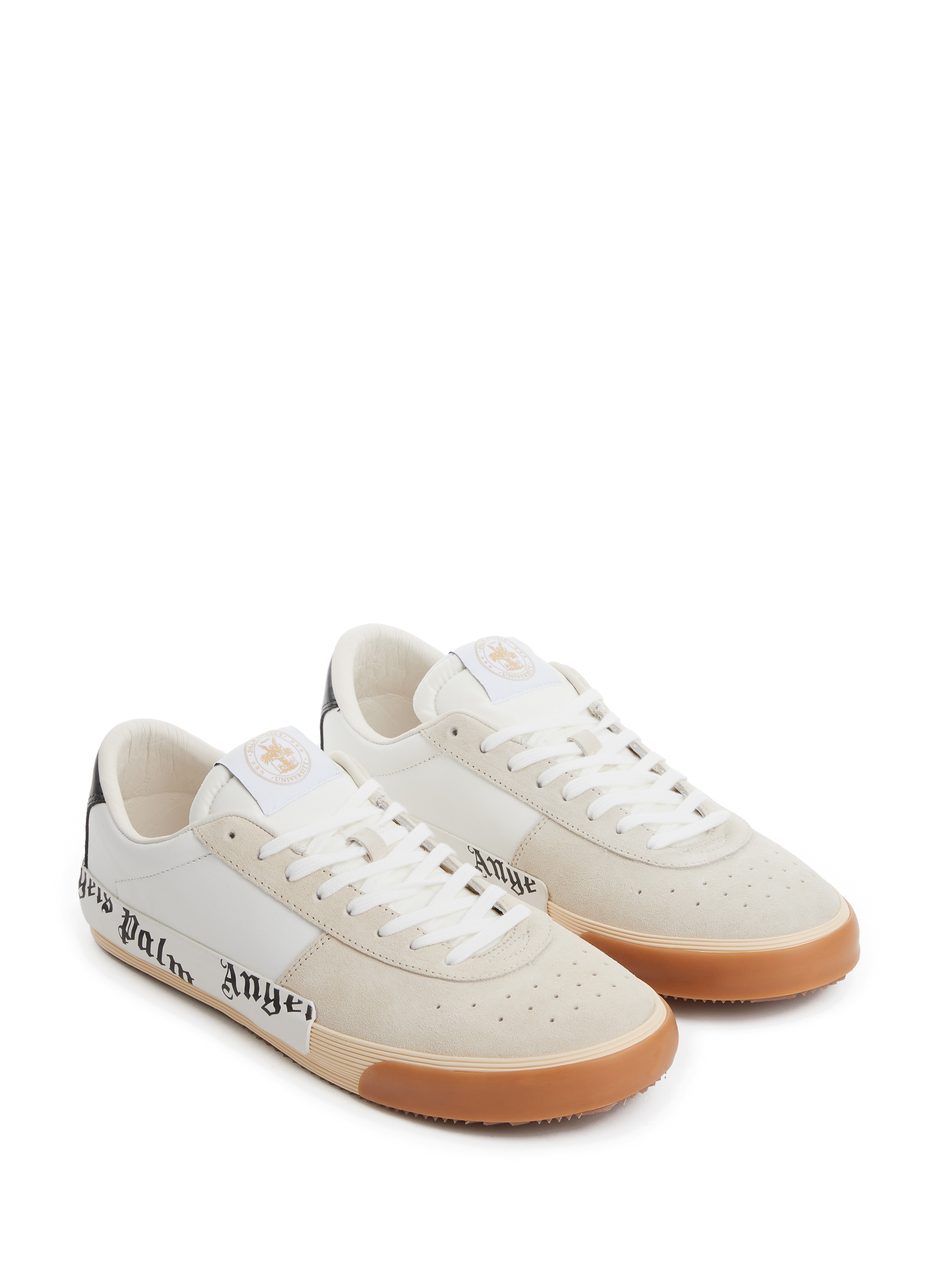 Baskets New Vulcanized en cuir et coton