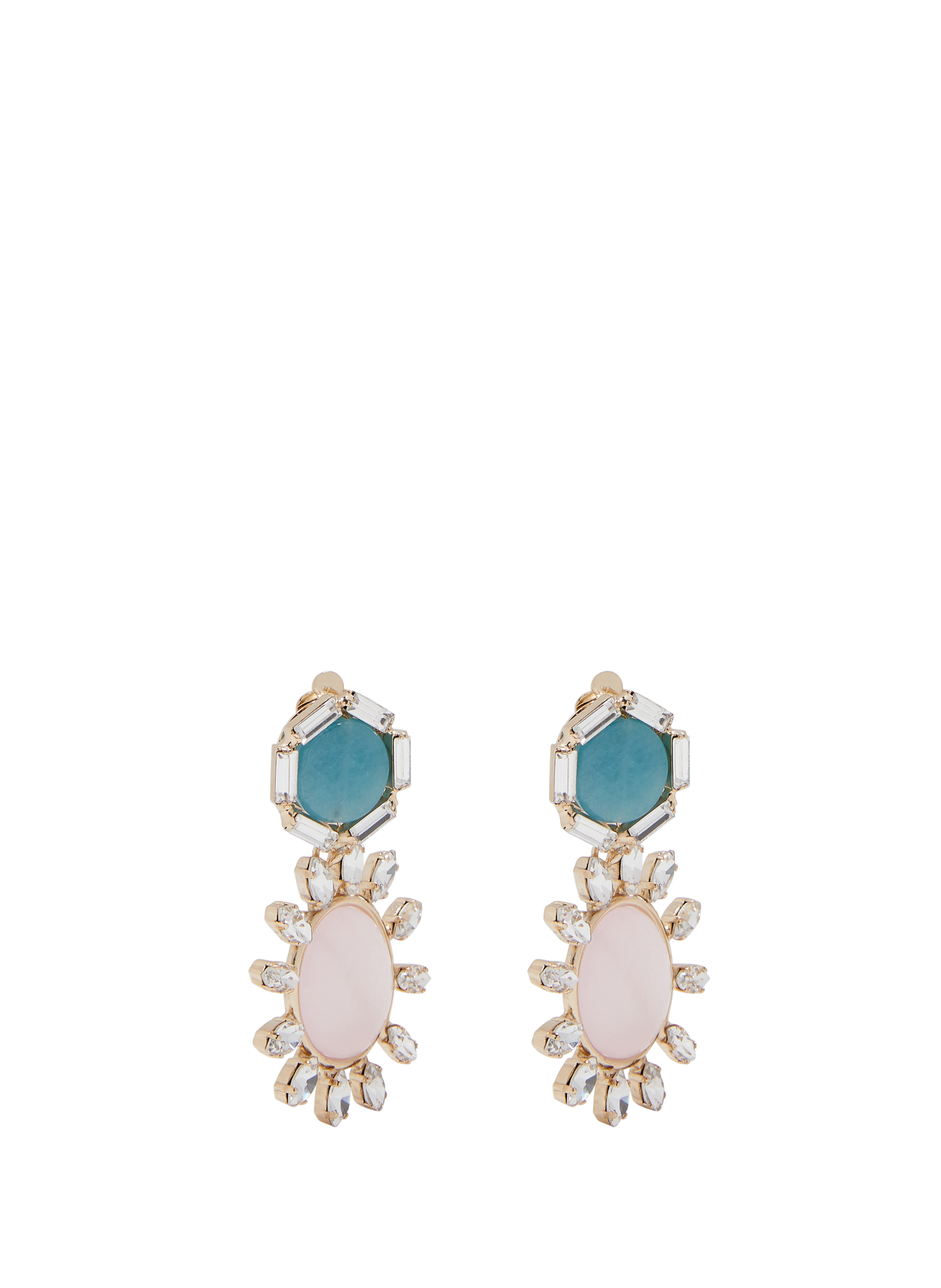 Boucles d'oreilles à clips en laiton