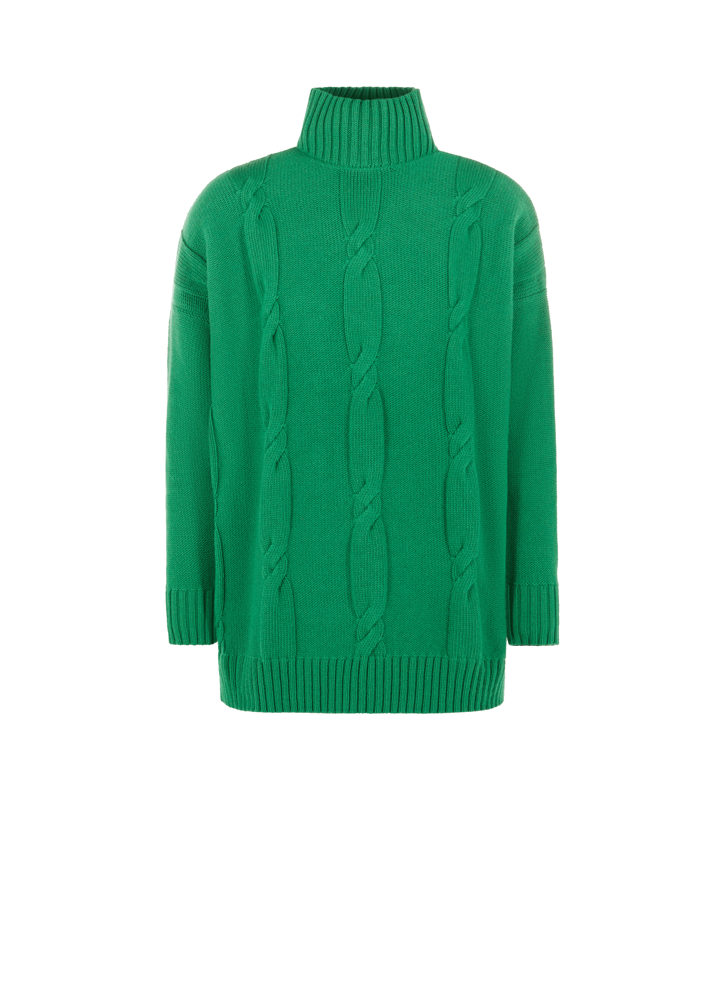 Pull en laine torsadé