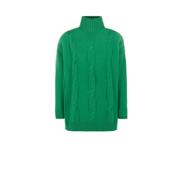 Pull en laine torsadé