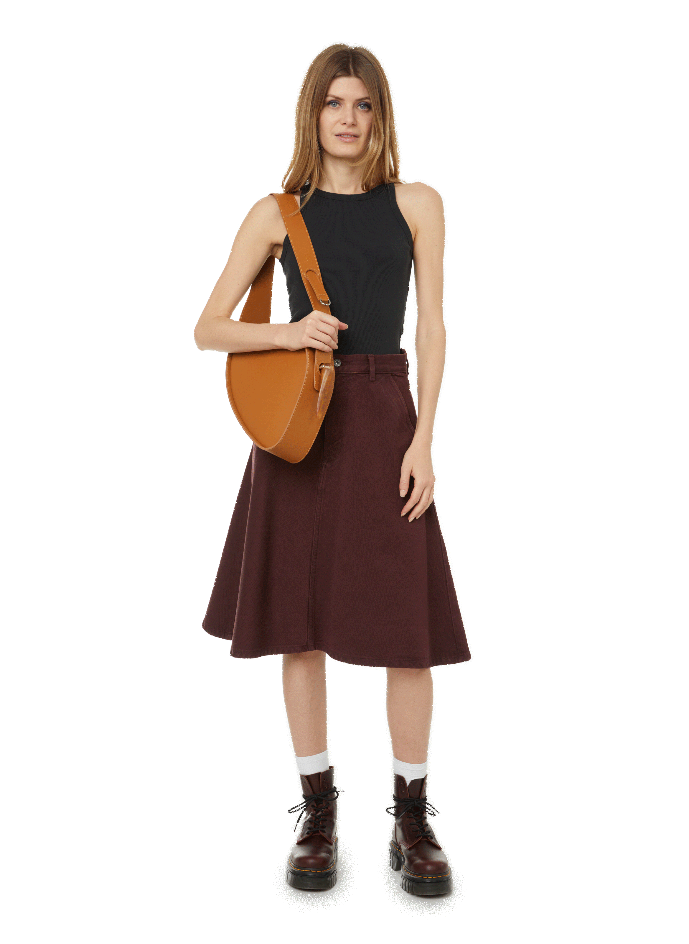 Sac Ruth en cuir NATURAE SACRA Marron