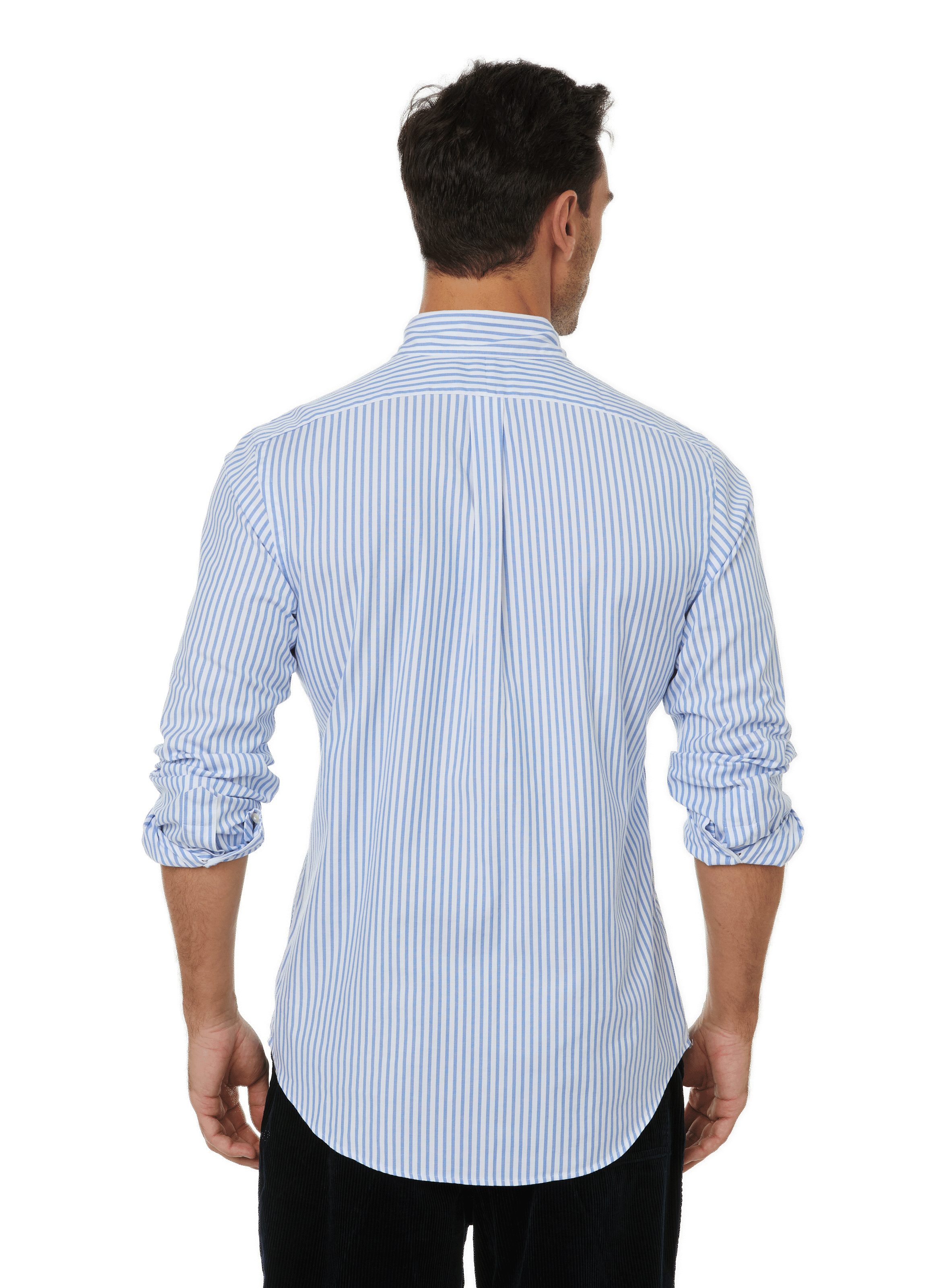 Striped cotton shirt POLO RALPH LAUREN Blue