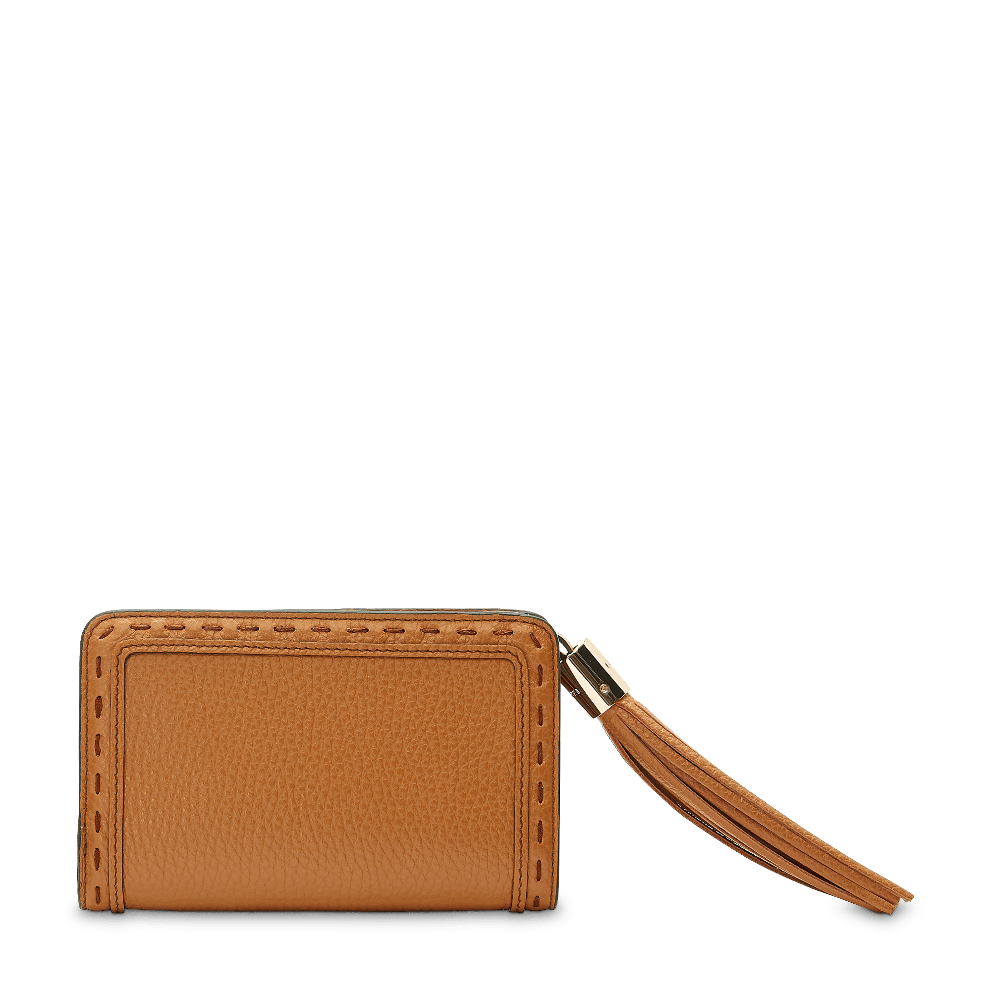 Portefeuille rectangulaire zippé premier flirt de lancel en cuir LANCEL Marron