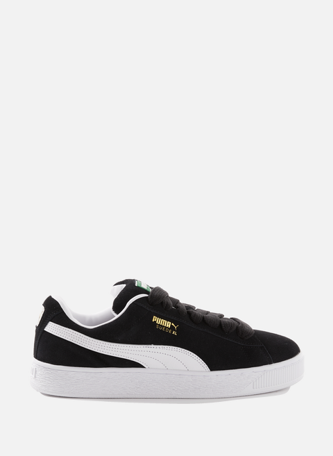 Puma black xl suede sneakers 