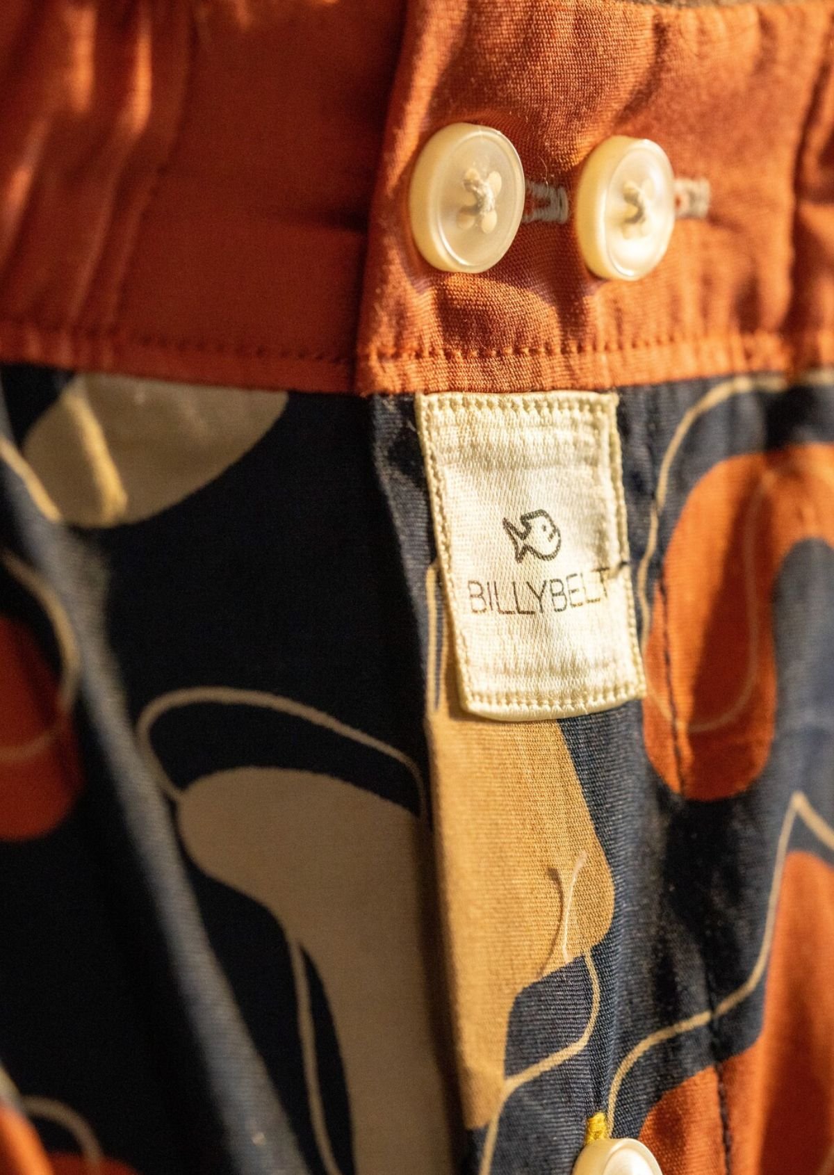 Caleçon en coton biologique BILLYBELT Bleu