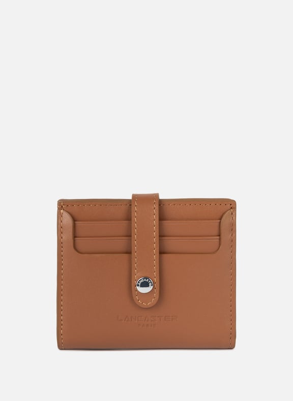 Card holder - Paris PM Brown by LANCASTER LANCASTER Card holder - Paris PM Brown