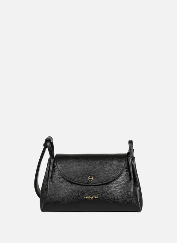 Grand sac trotteur - accordéon double Noir by LANCASTER LANCASTER Grand sac trotteur - accordéon double Noir