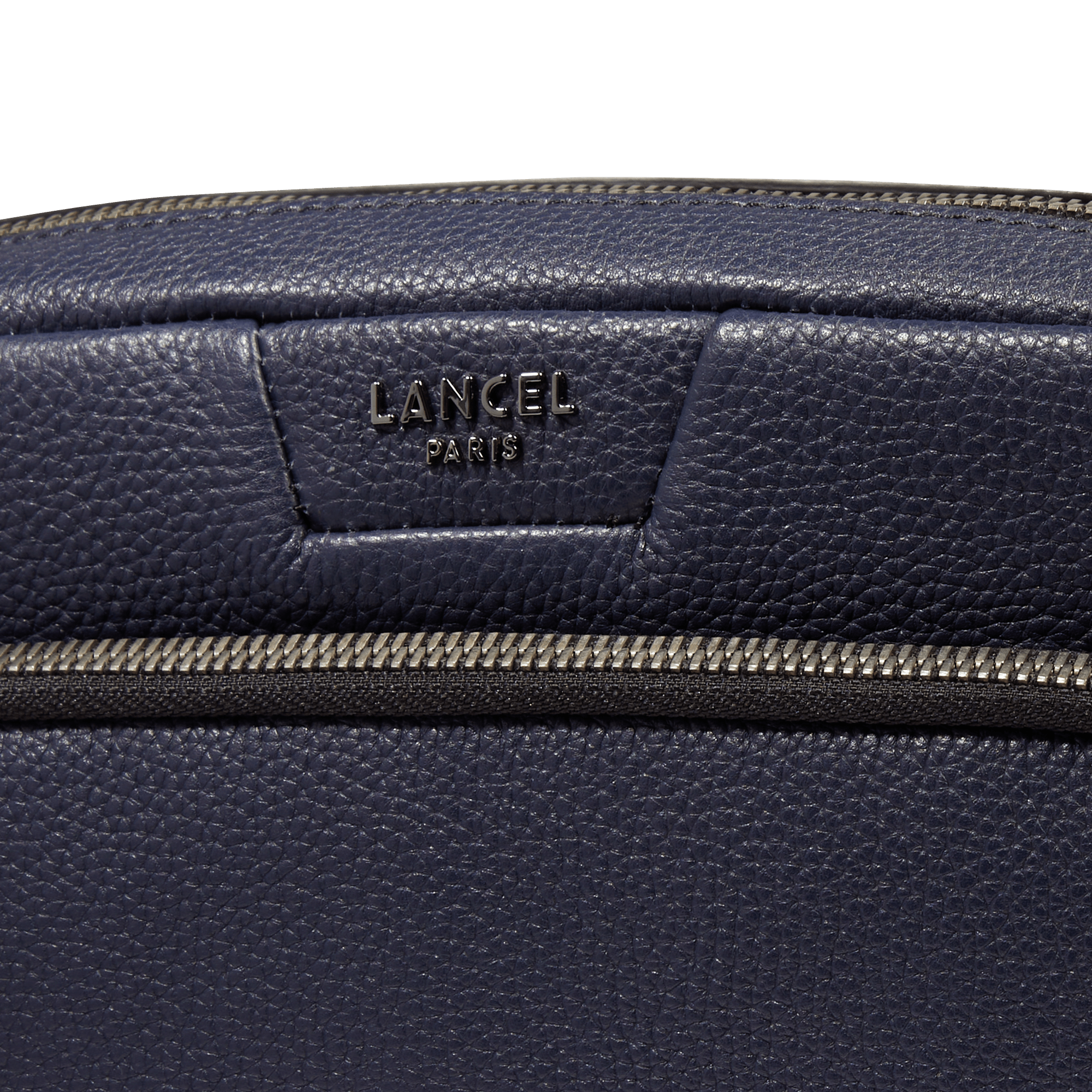 Sac caméra côme de lancel en cuir LANCEL Bleu