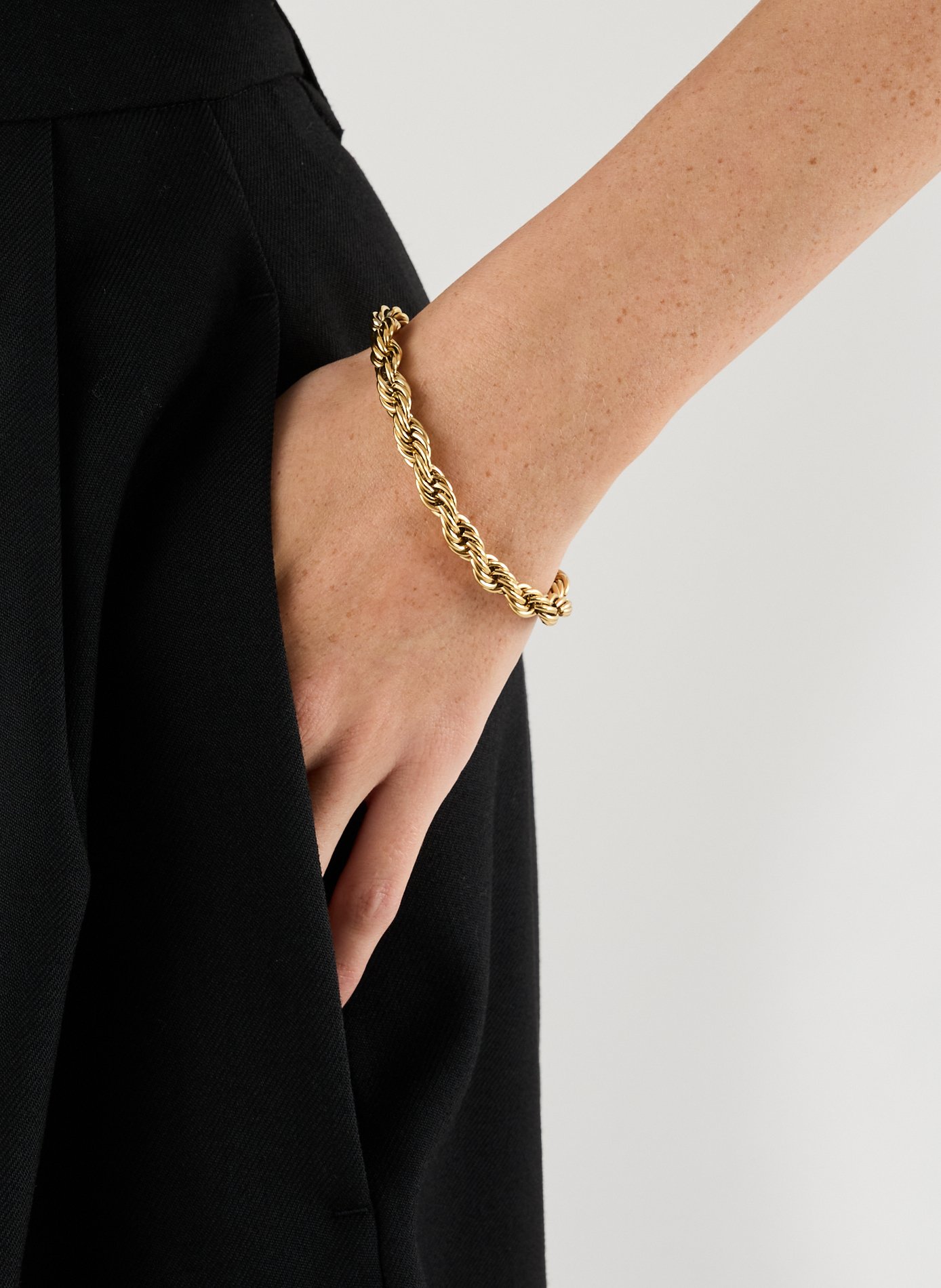 Bracelet torsadé AU PRINTEMPS PARIS Doré