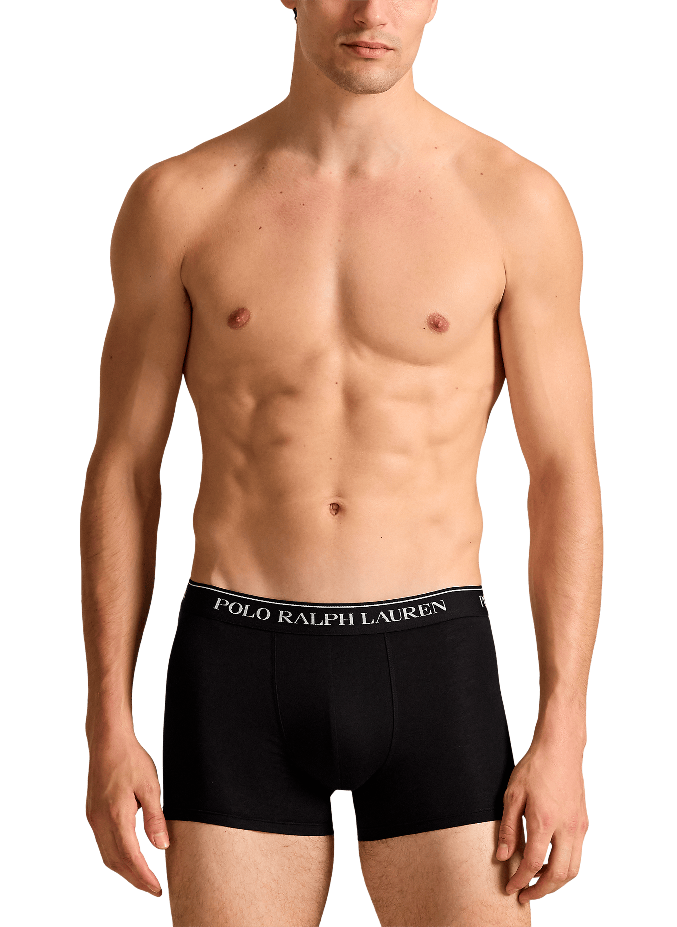 Pack of three cotton boxers POLO RALPH LAUREN Black