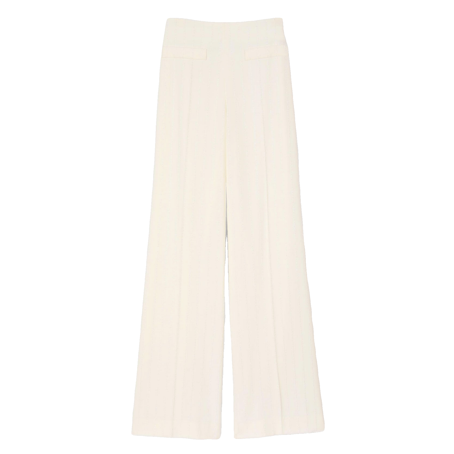 Pantalon de costume droit à sequins SANDRO Beige