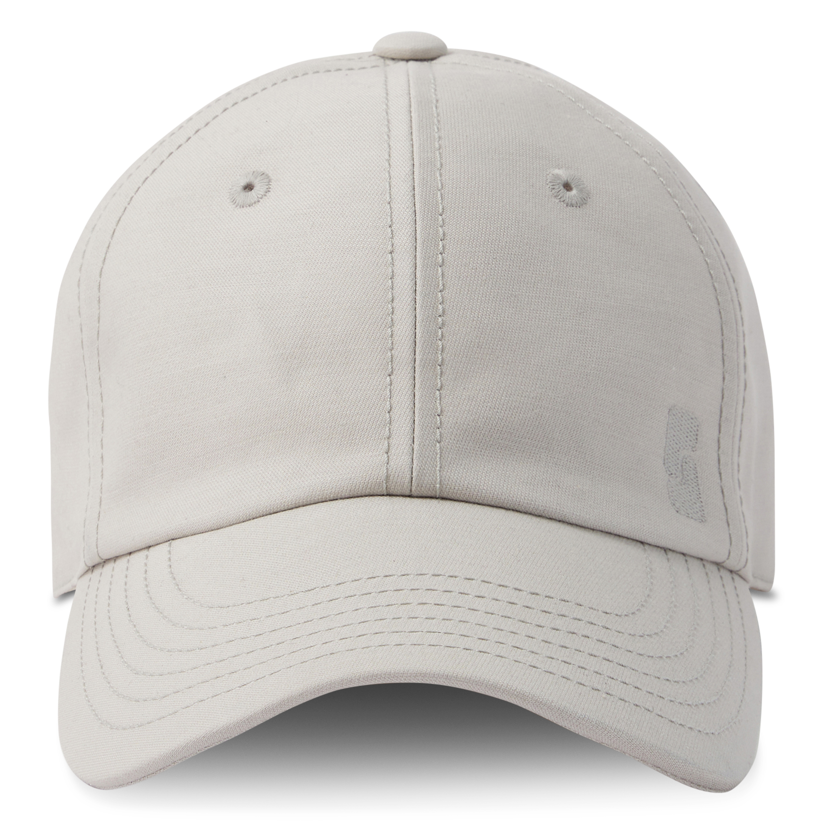 Casquette à monogramme en coton bio serena SOEUR Gris