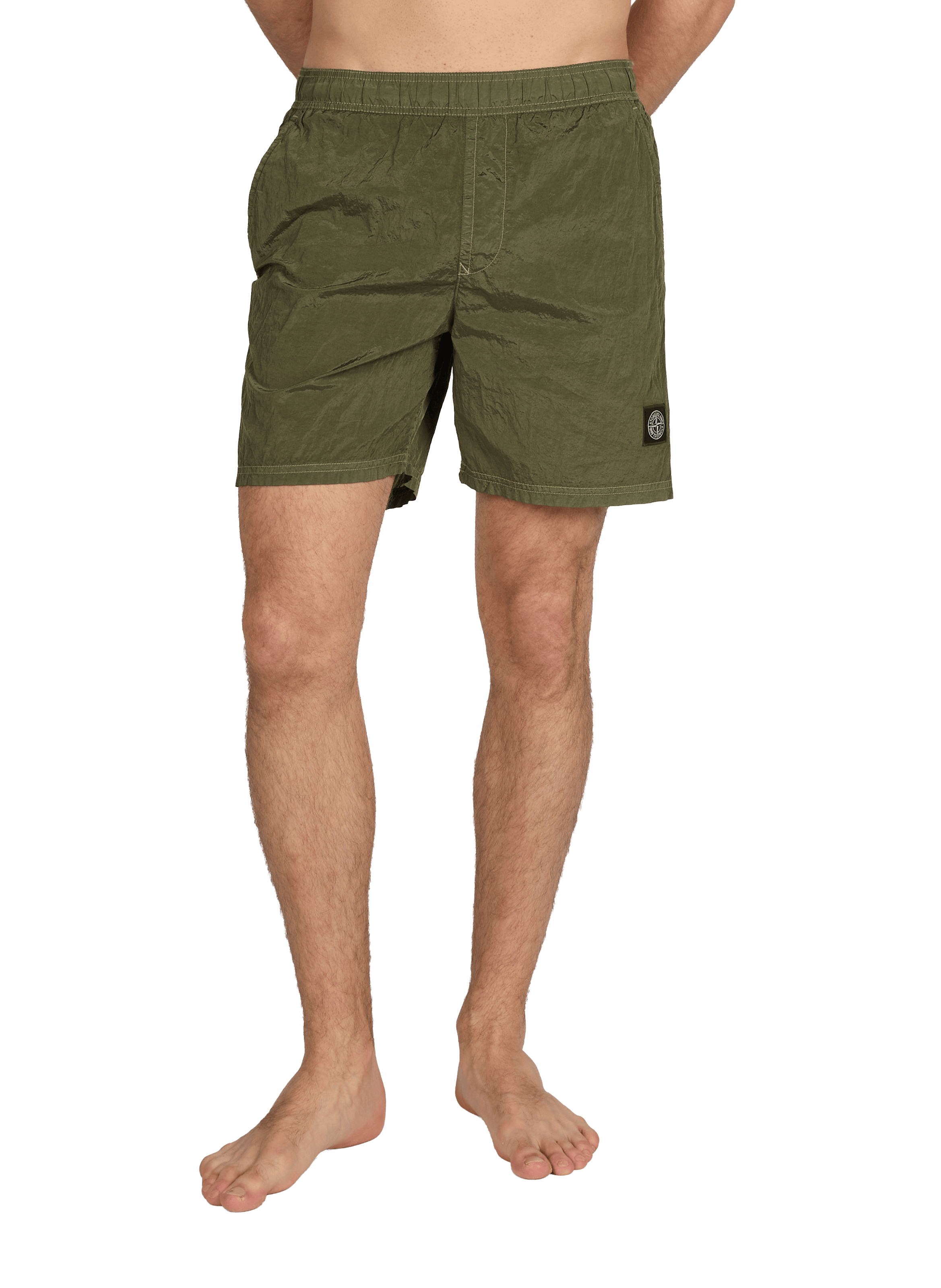 Fitted Bermuda shorts STONE ISLAND Khaki