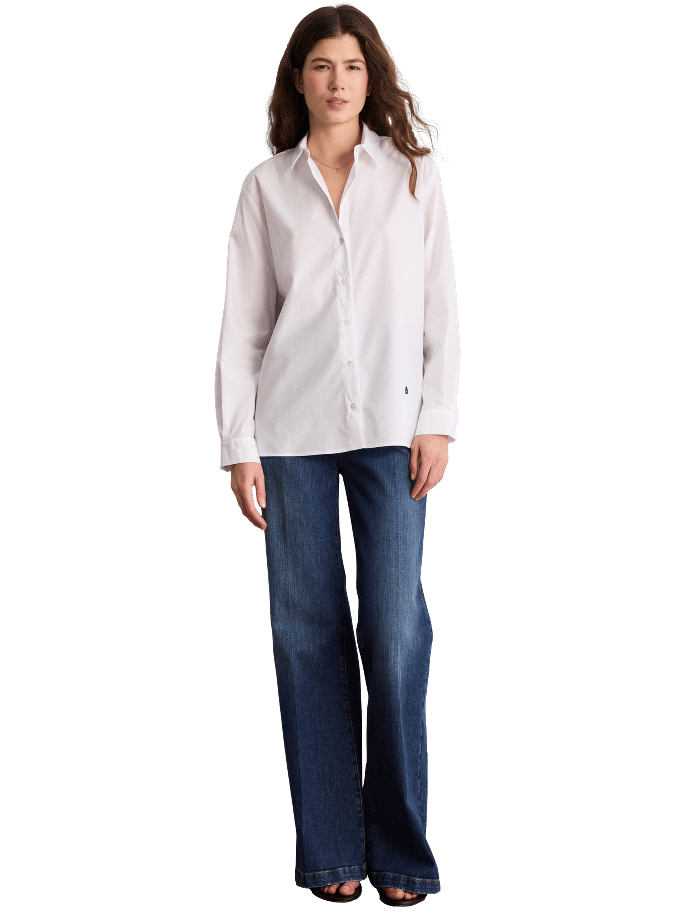 Chemise en popeline - cilia PABLO Blanc