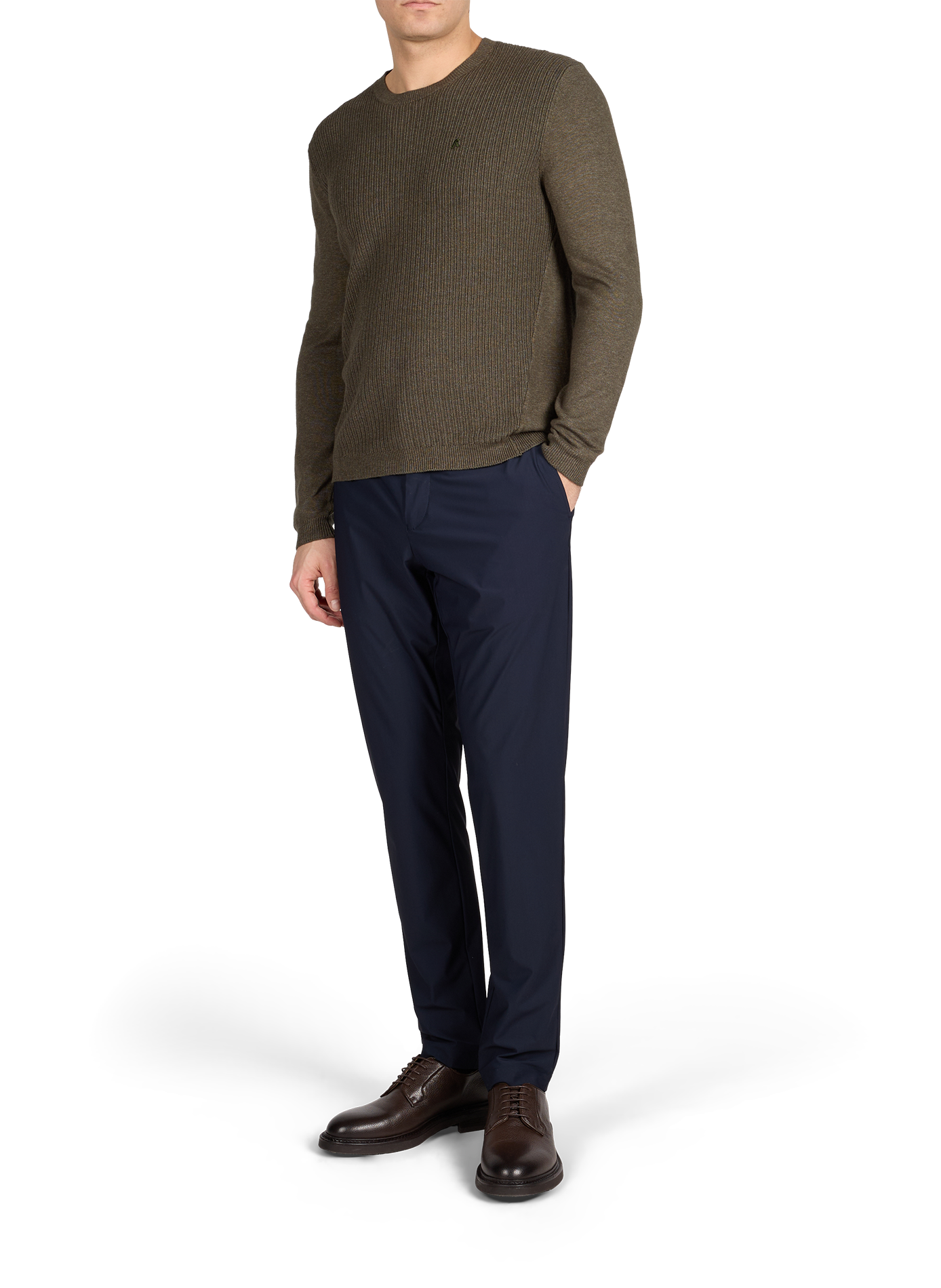 Pantalon droit uni REPLAY Bleu