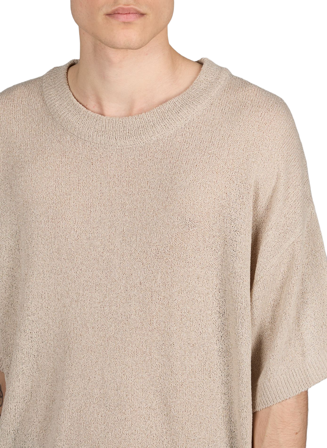 Round neck T-shirt MERELY MADE Beige