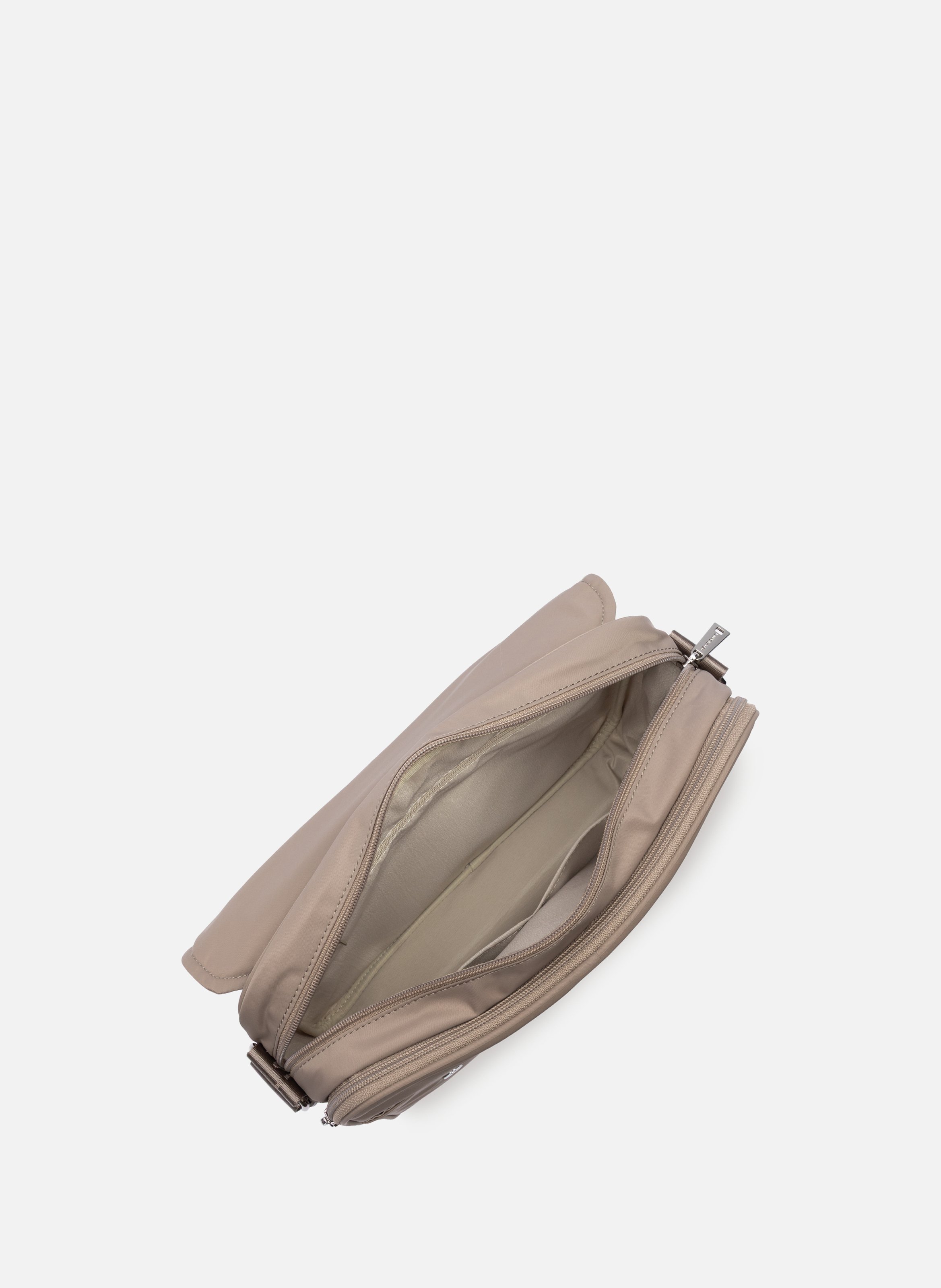 Grand sac gibecière - basic vita LANCASTER Gris