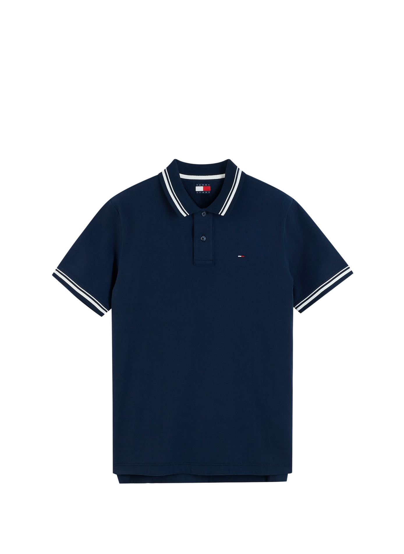 Polo droit manches courtes en coton  Dark blue