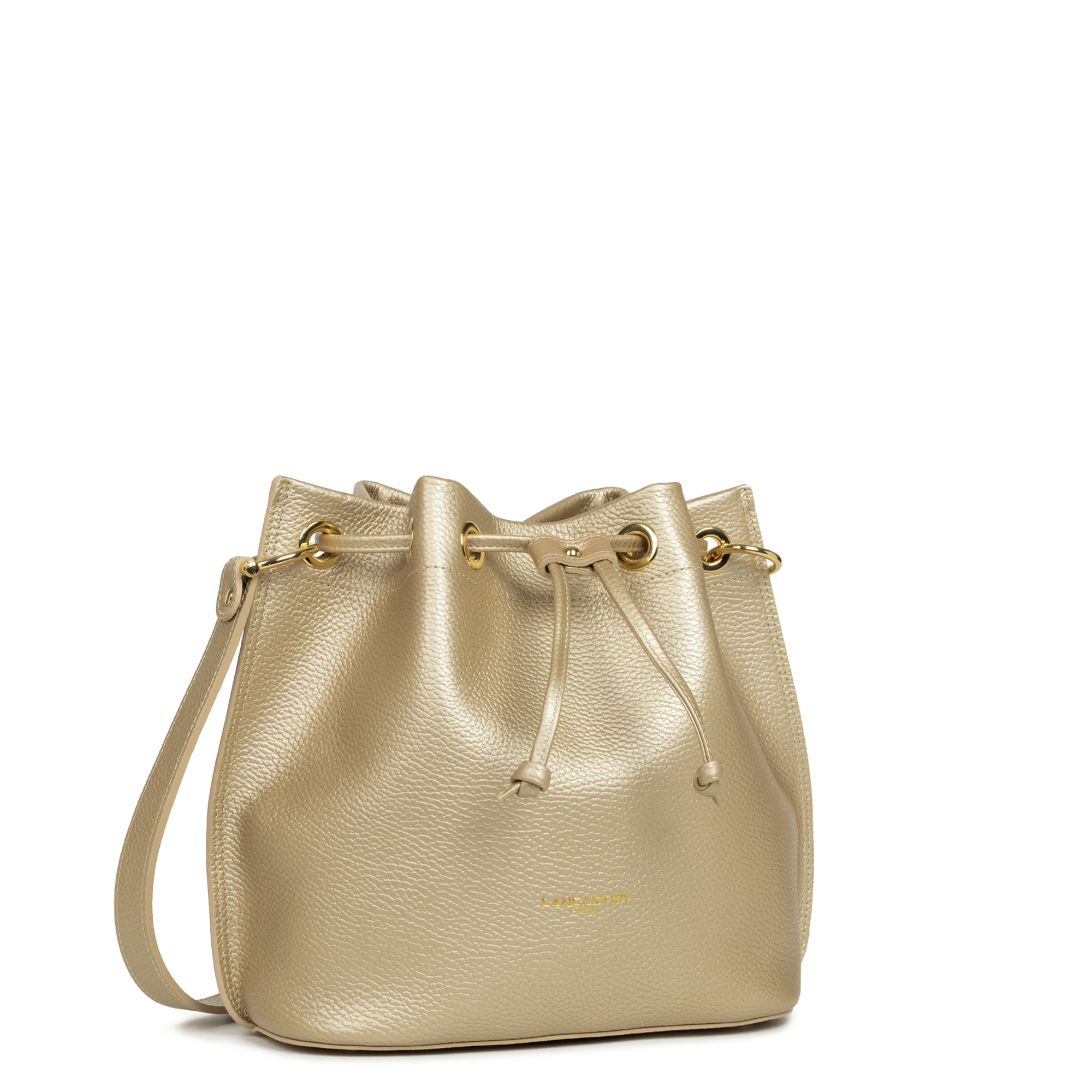 Sac bourse - alba double LANCASTER Doré