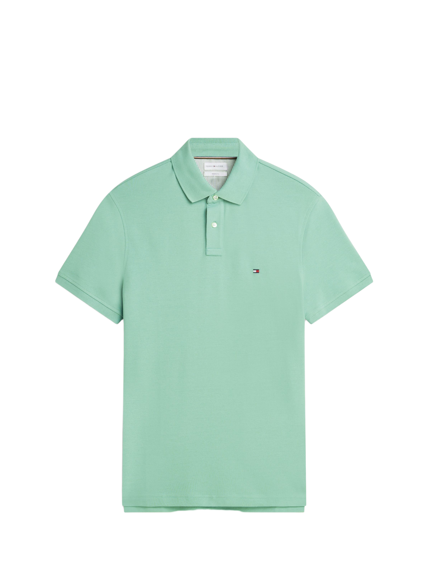 Organic cotton piqué polo shirt  Cut grass