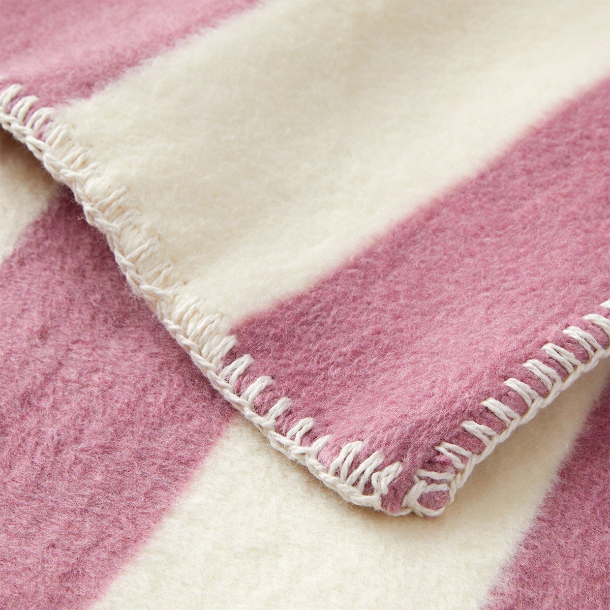 Plaid en coton, fifty-fifty DESFORGES Bleu