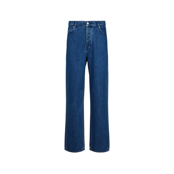 Le jean délavé en coton Le jean délavé en coton