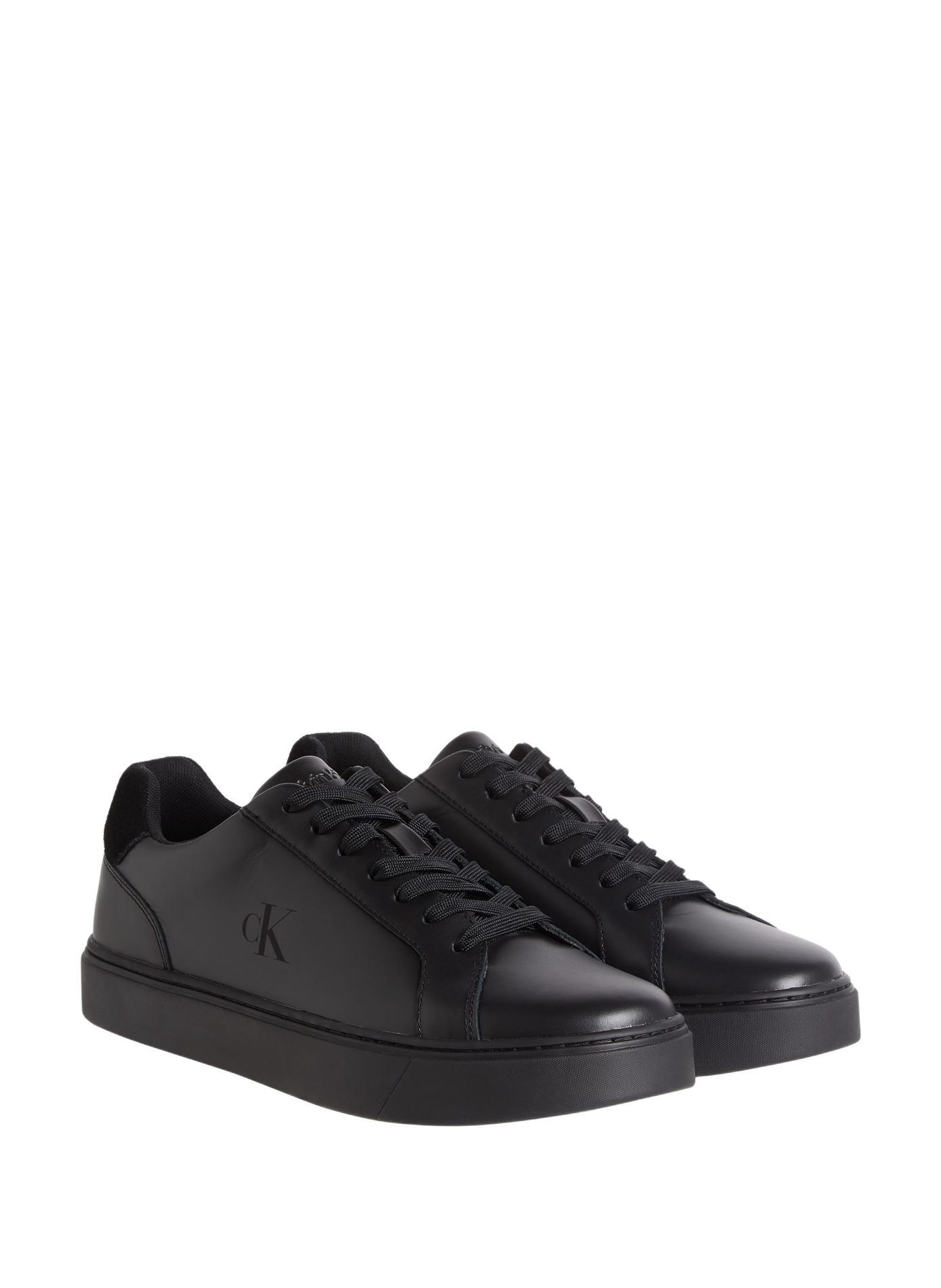 Smooth leather sneakers | Black CALVIN KLEIN Men