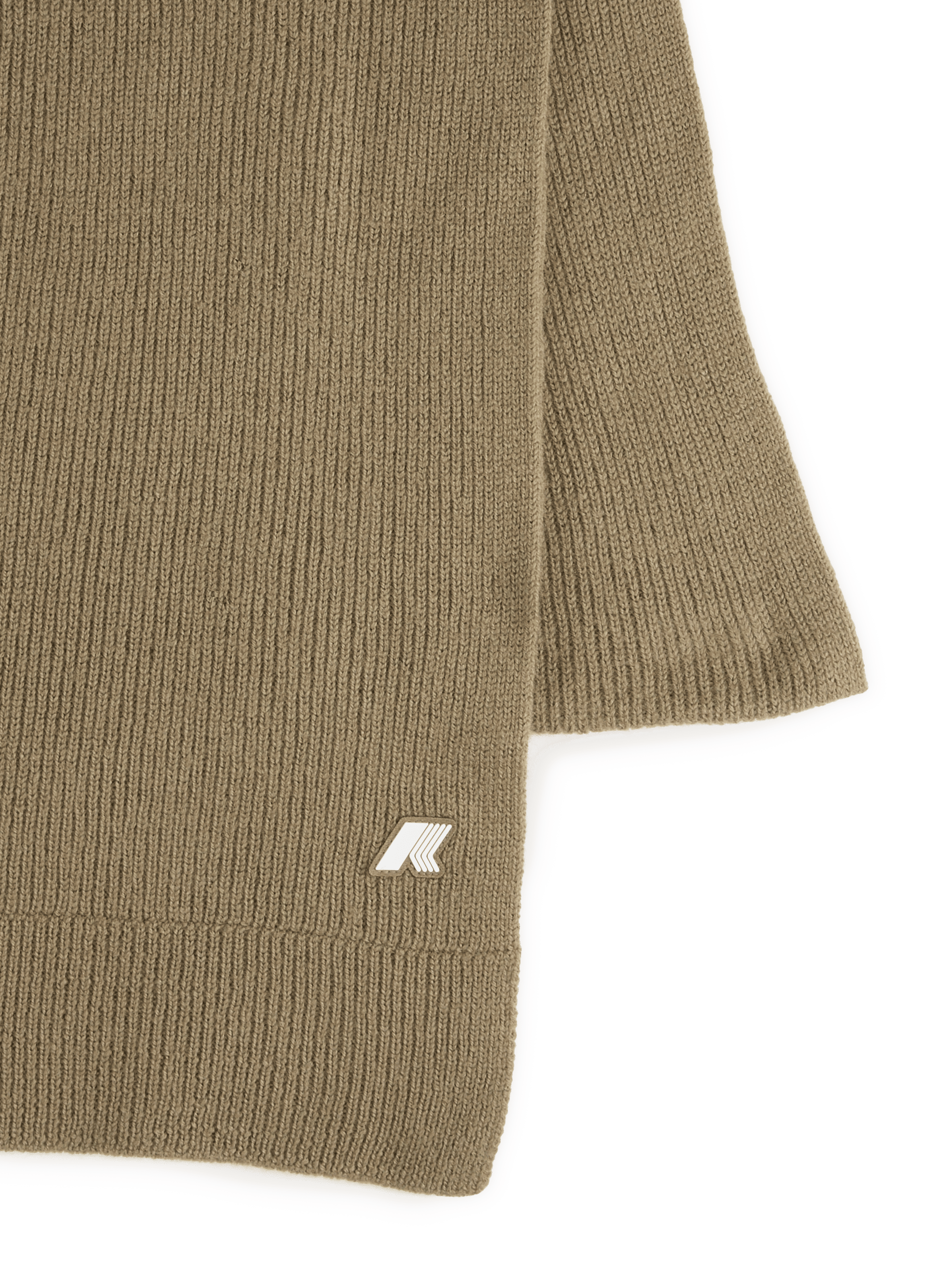 ETIENNE wool scarf K-WAY Khaki
