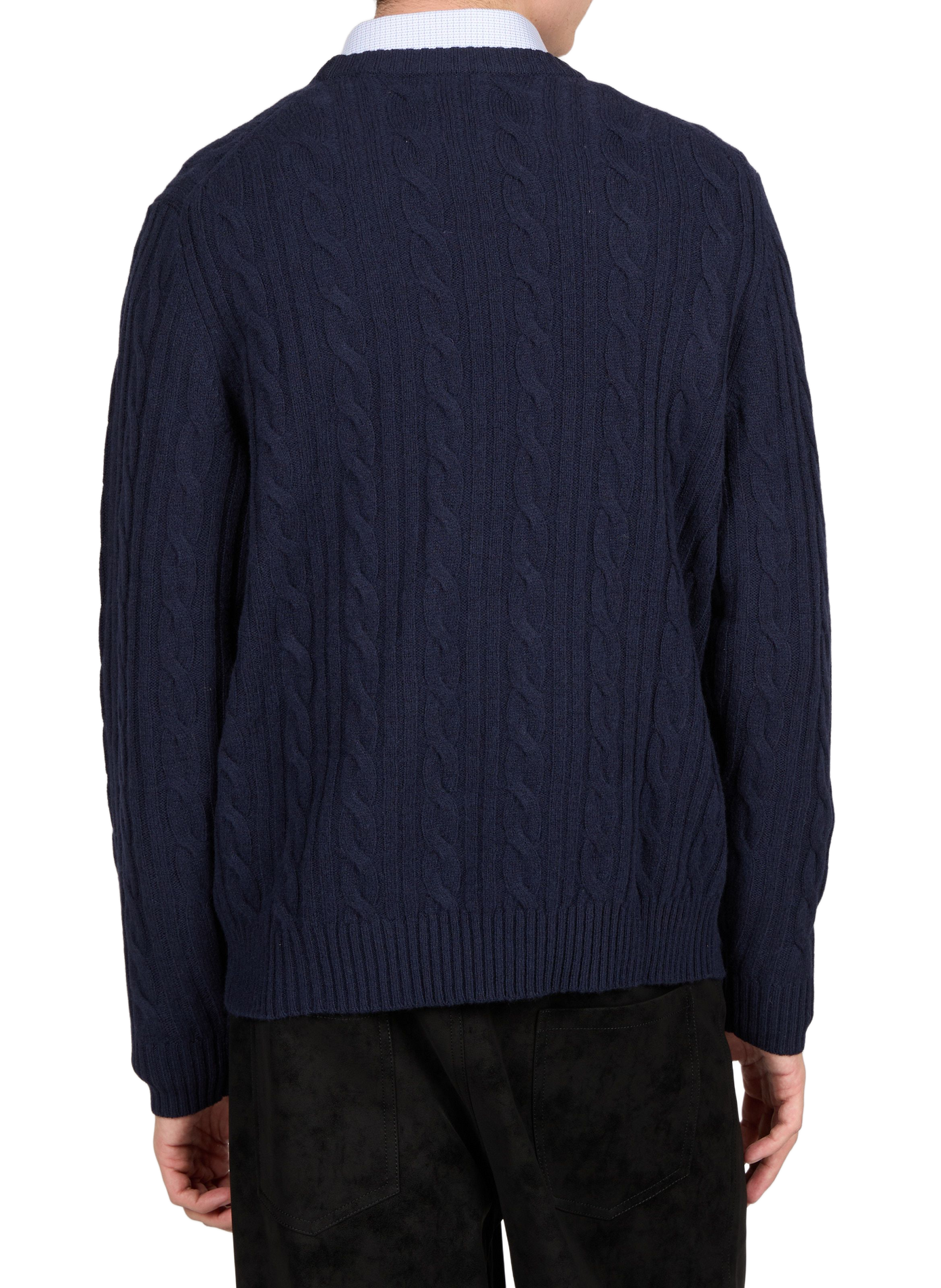 Round-neck wool jumper GANT Blue