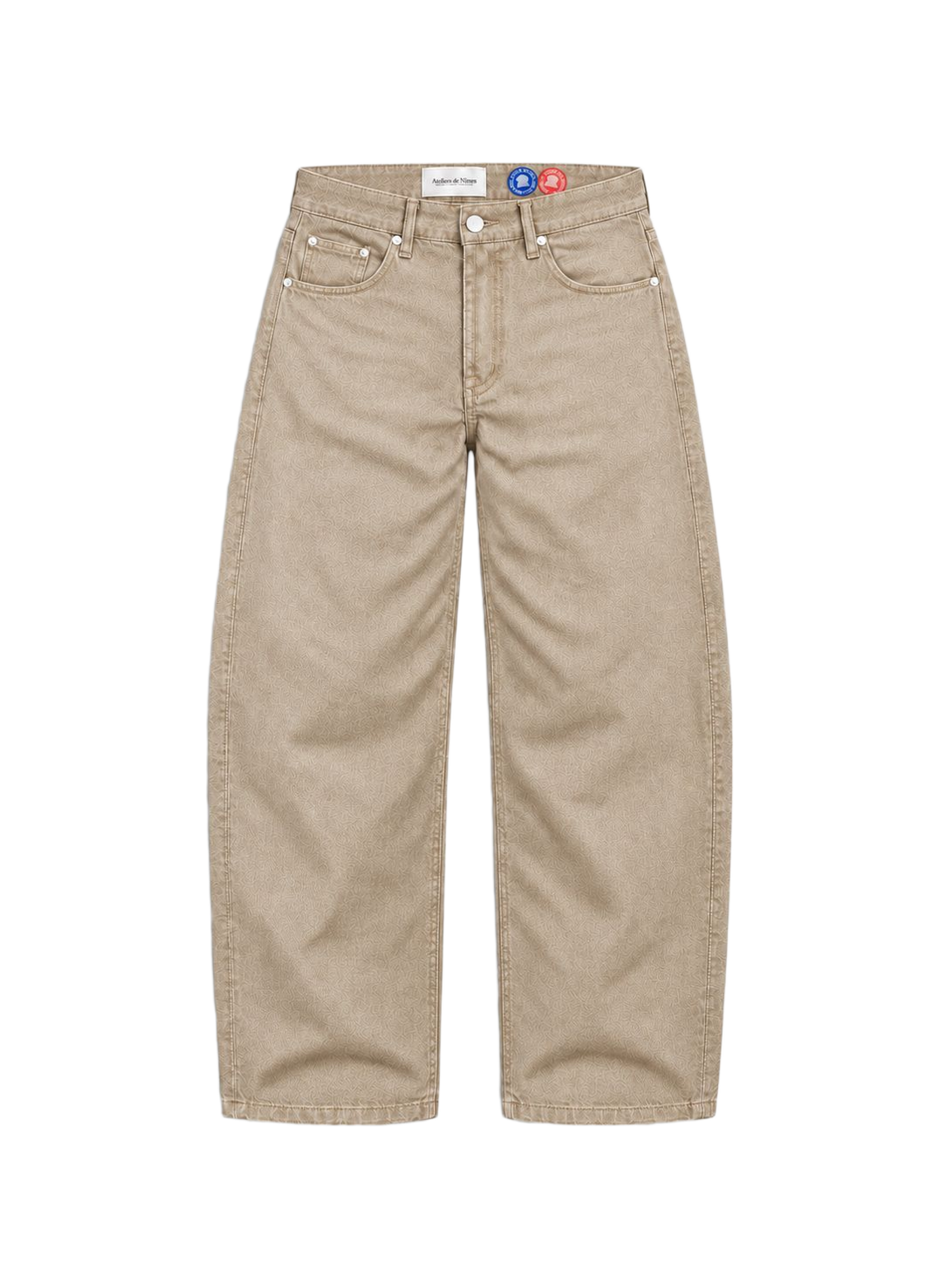 DN.88 cotton balloon jeans ATELIERS DE NIMES Beige