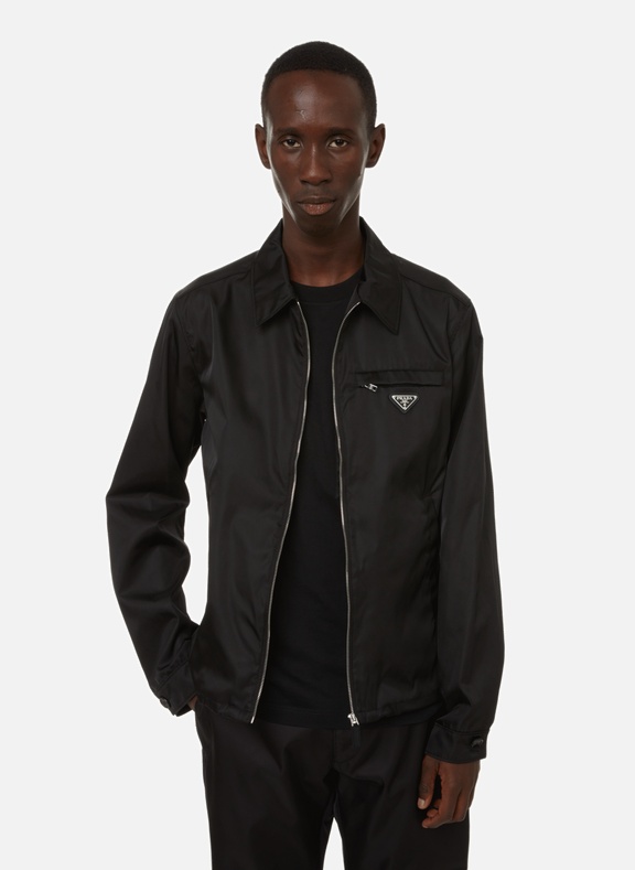 PRADA Recycled polyamide jacket Black