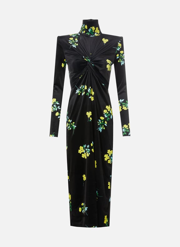 Velvet midi dress  RICHARD QUINN Velvet midi dress  RICHARD QUINN