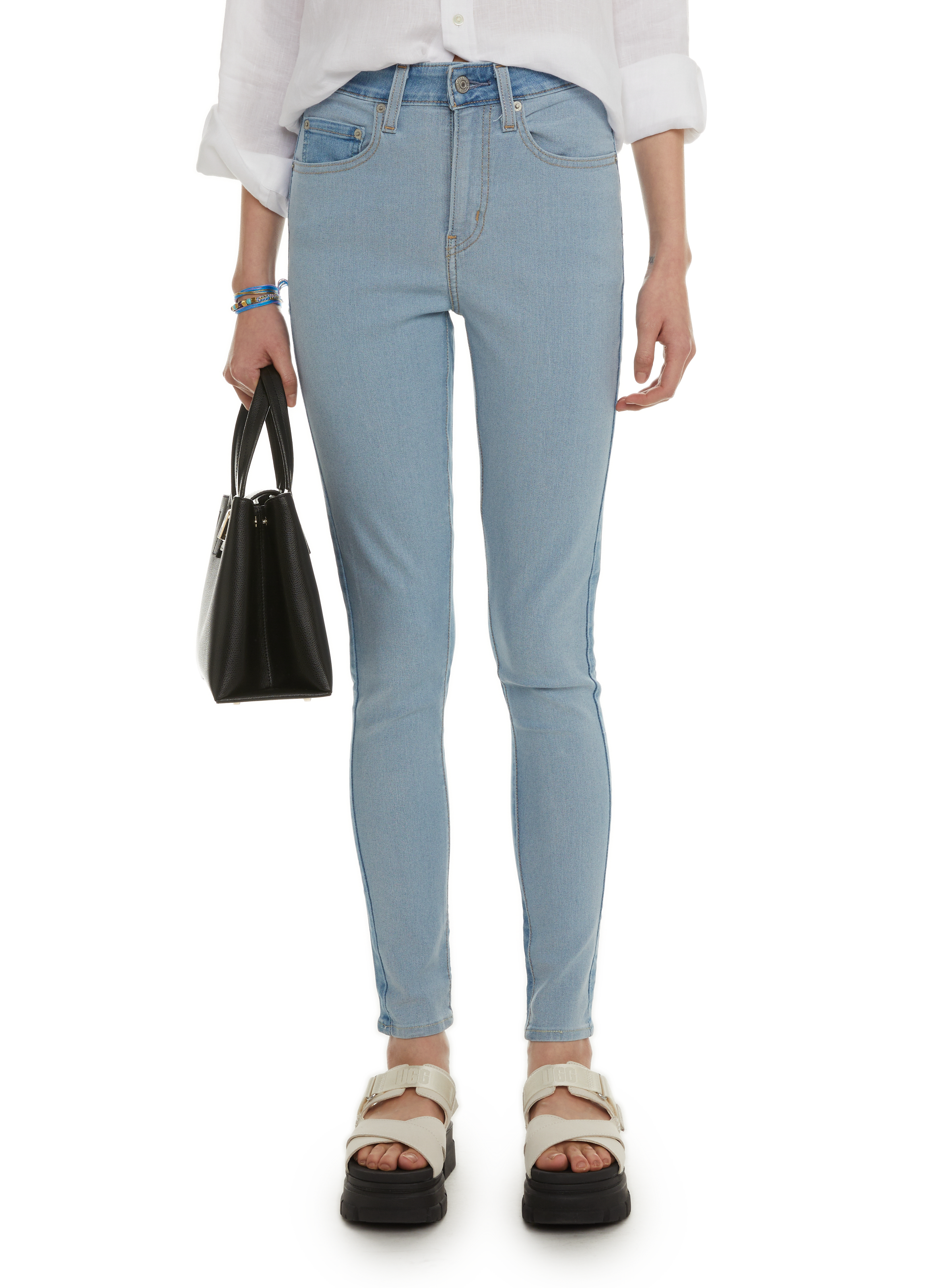 LEVI'S Jean skinny taille haute  Bleu