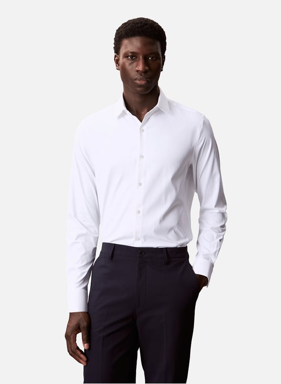 Plain shirt White by CALVIN KLEIN CALVIN KLEIN Plain shirt White