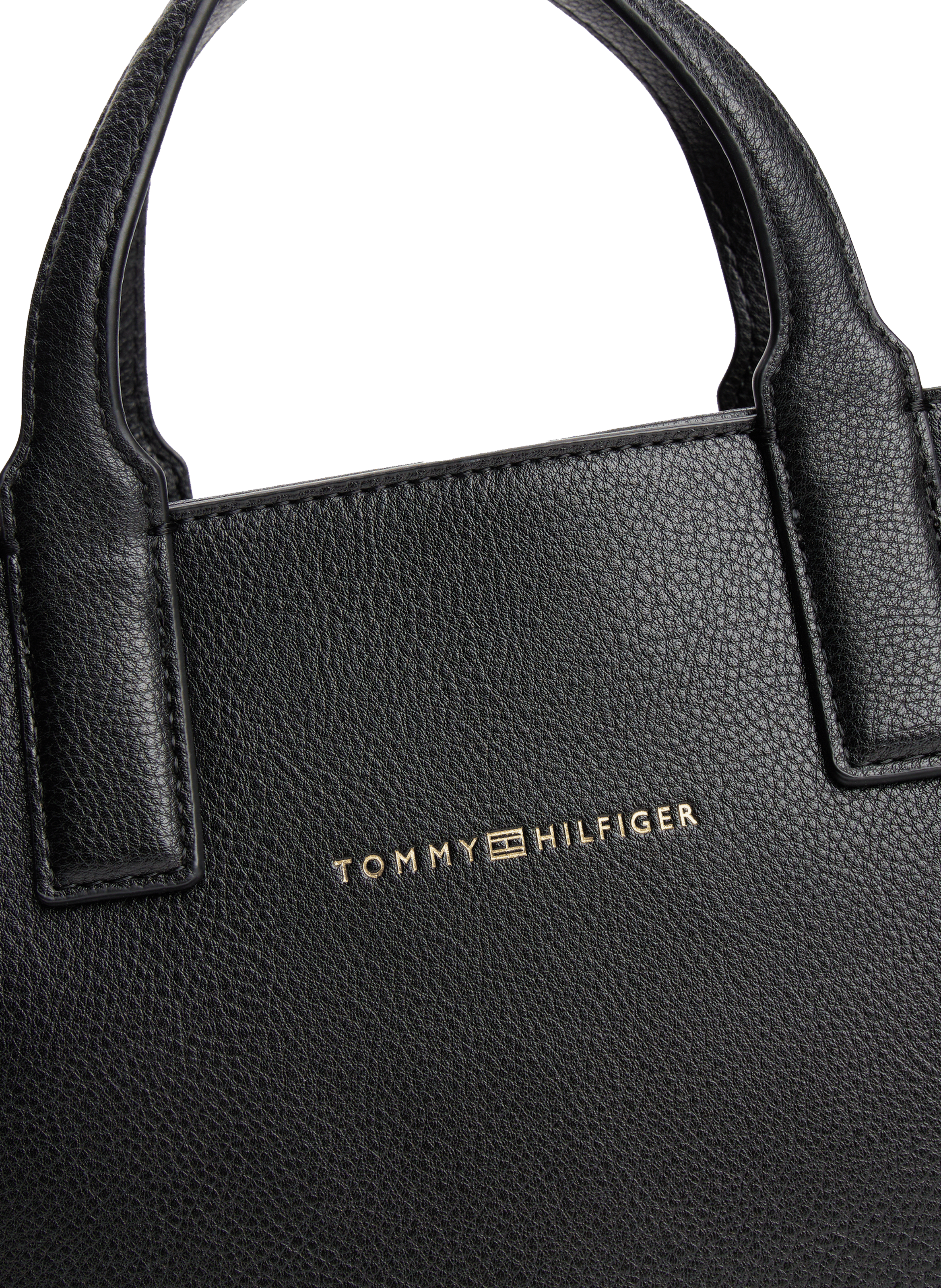 Sac cabas en simili cuir TOMMY HILFIGER Noir