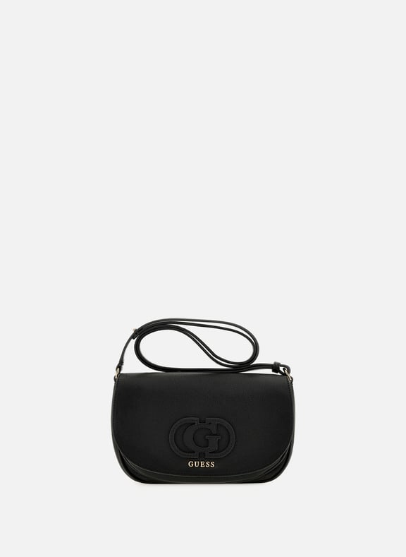 Sac à bandoulière à logo Noir by GUESS GUESS Sac à bandoulière à logo Noir