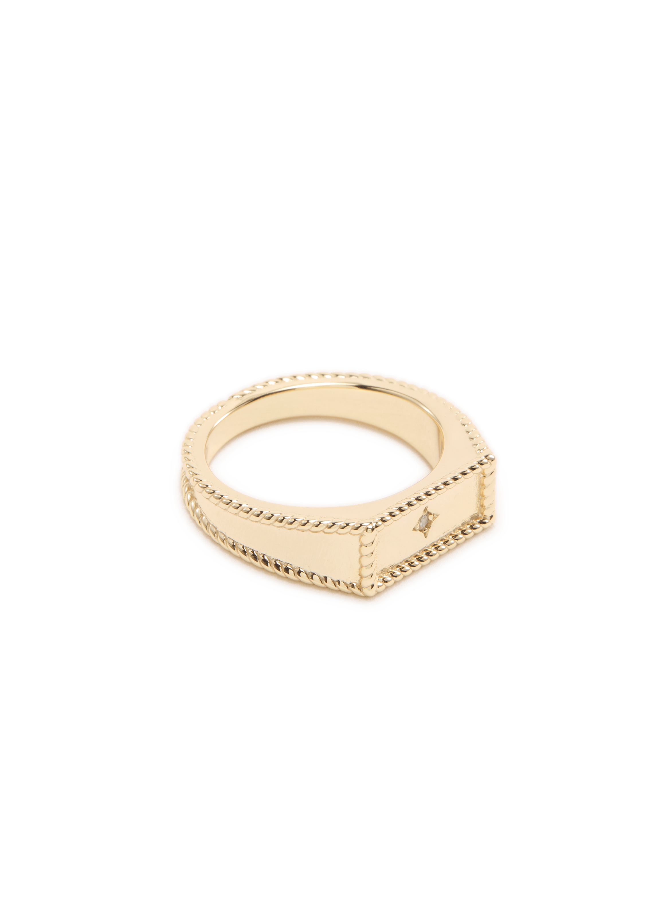 Gold Moonlight Ring SERGE DENIMES Golden