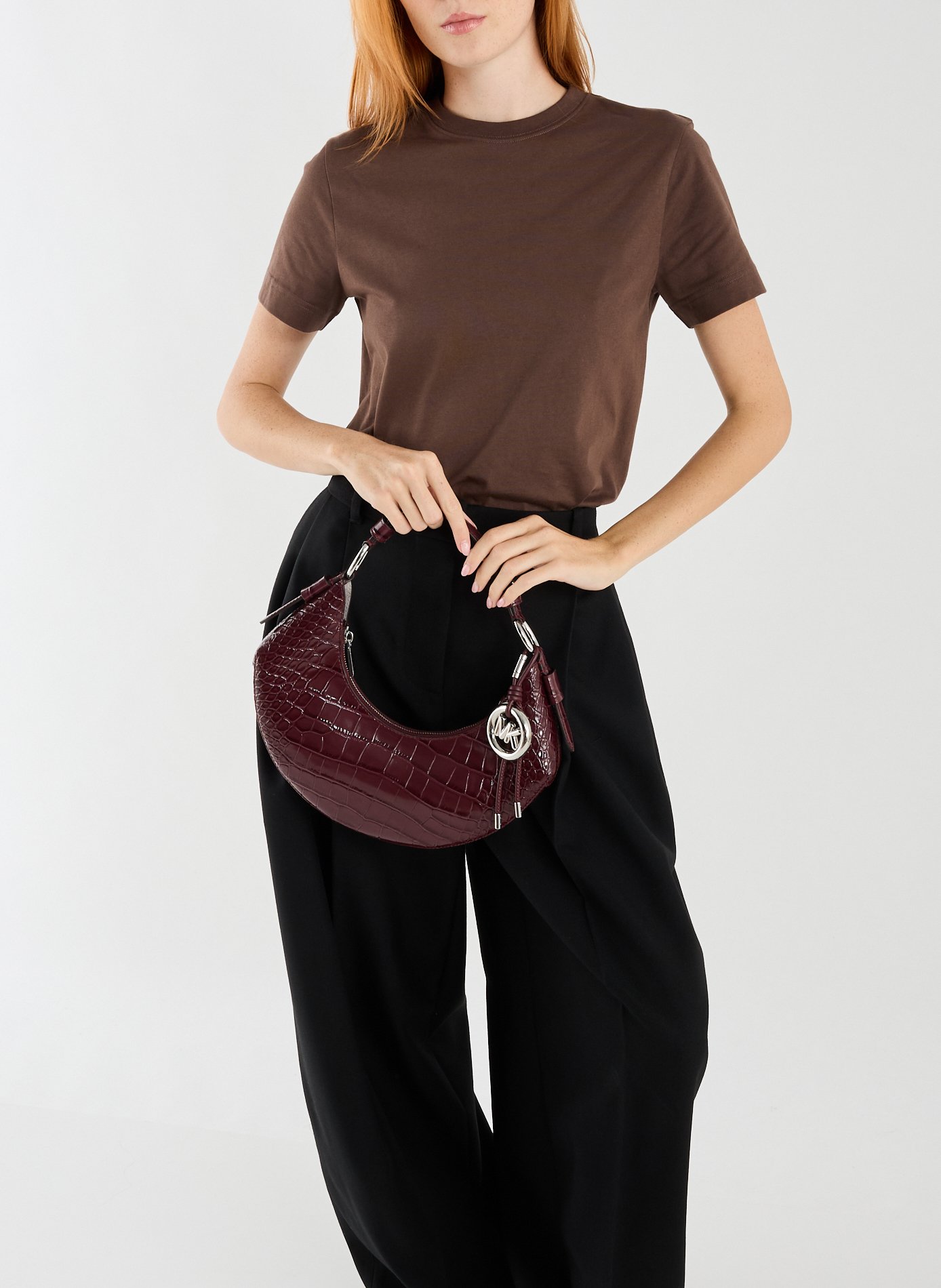 Koa leather bag MICHAEL KORS Red