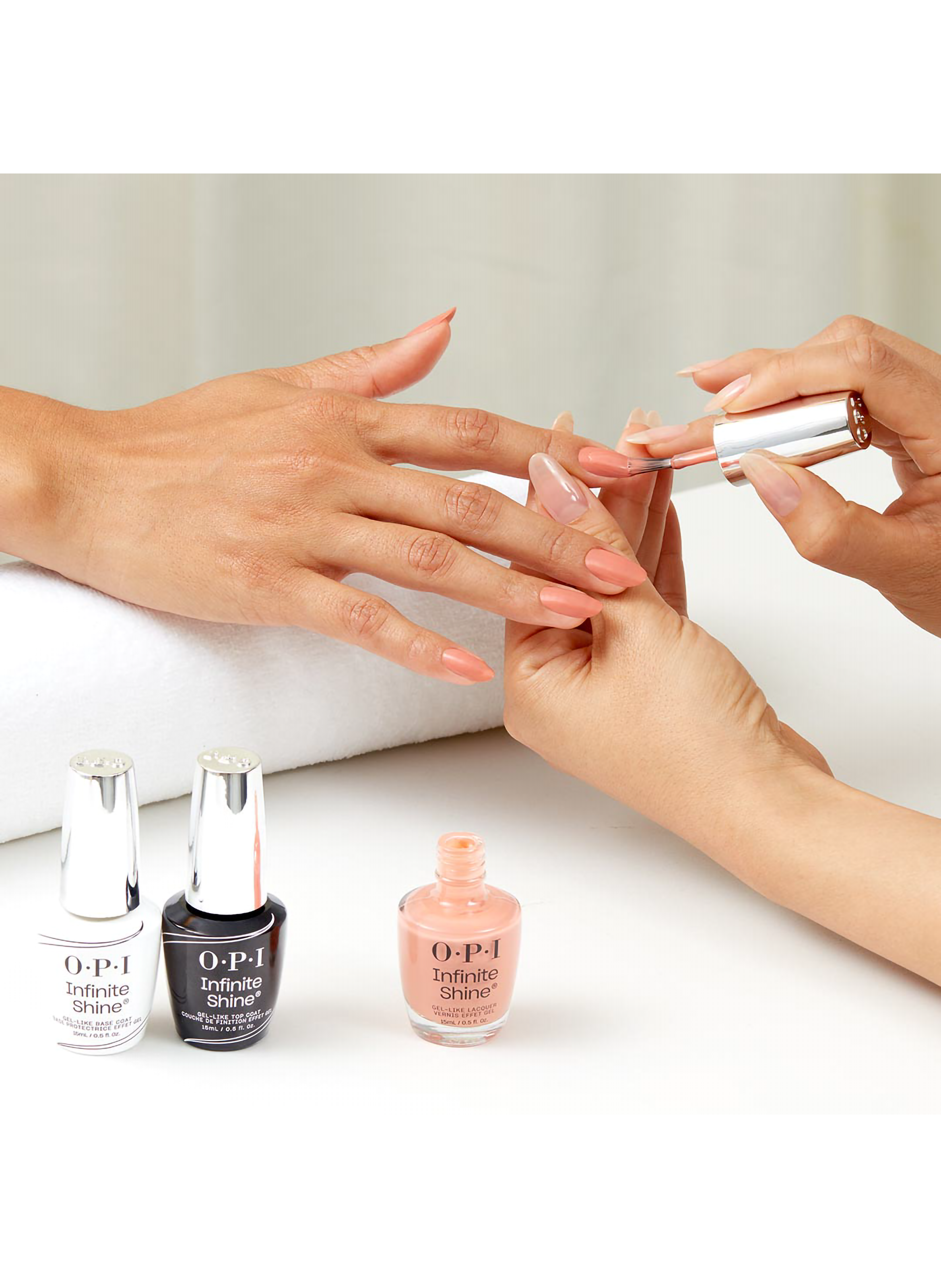 A Sherbert Thing
Infinite Shine
Long-lasting gel effect nail polish OPI Orange