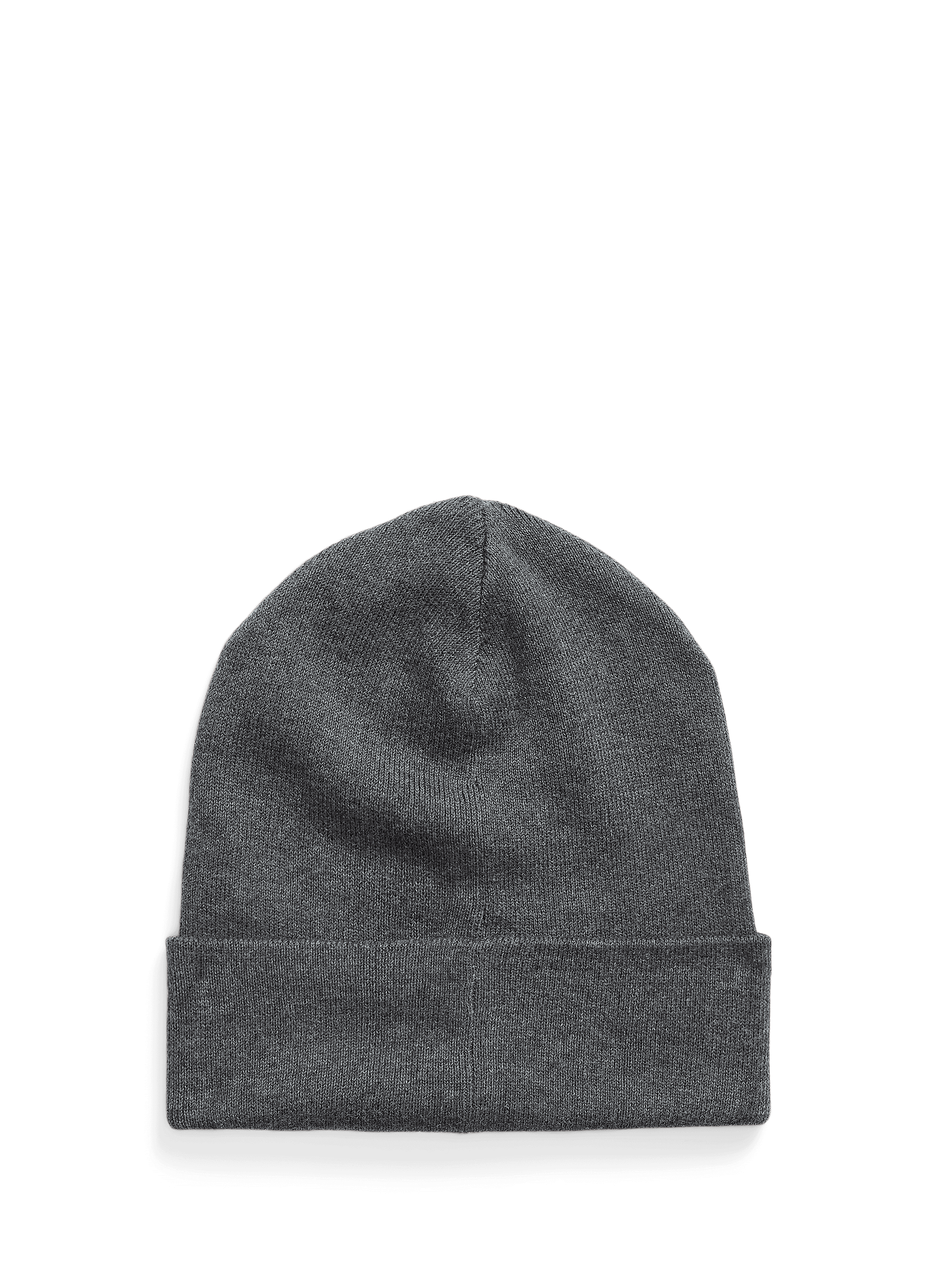 Ribbed hat with logo  POLO RALPH LAUREN Grey