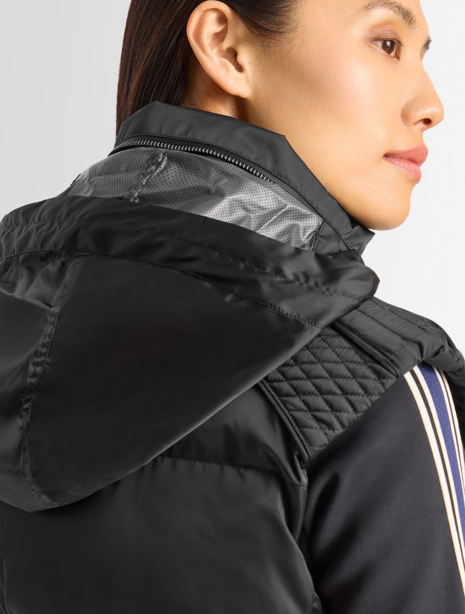 Doudoune sans manches miris col montant coupe regular FUSALP Noir